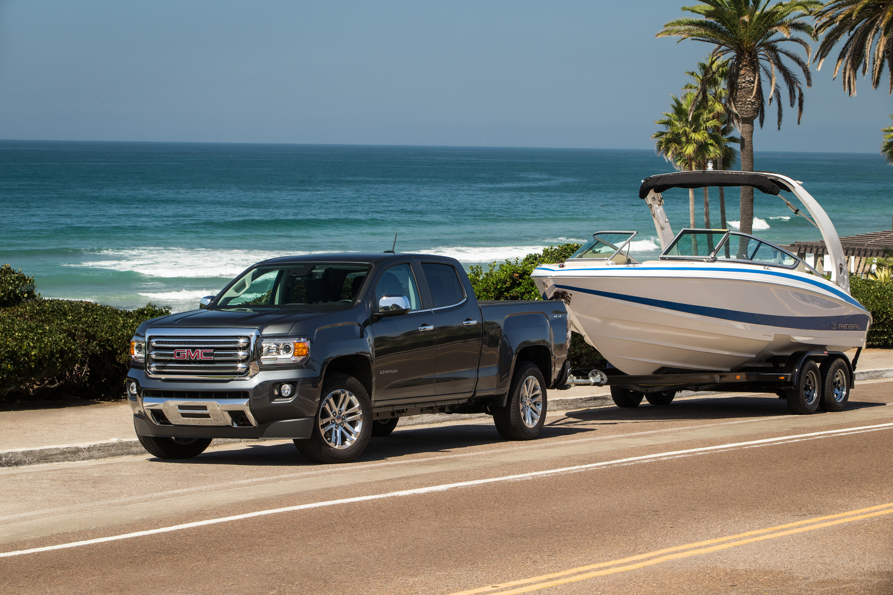 GMC Canyon, Rugged capability, Versatile functionality, Middle East extravagance, 3000x2000 HD Desktop