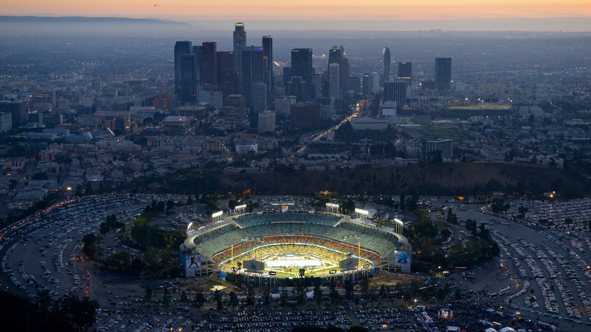 Dodger Stadium, Los Angeles Wallpaper, 1920x1080 Full HD Desktop