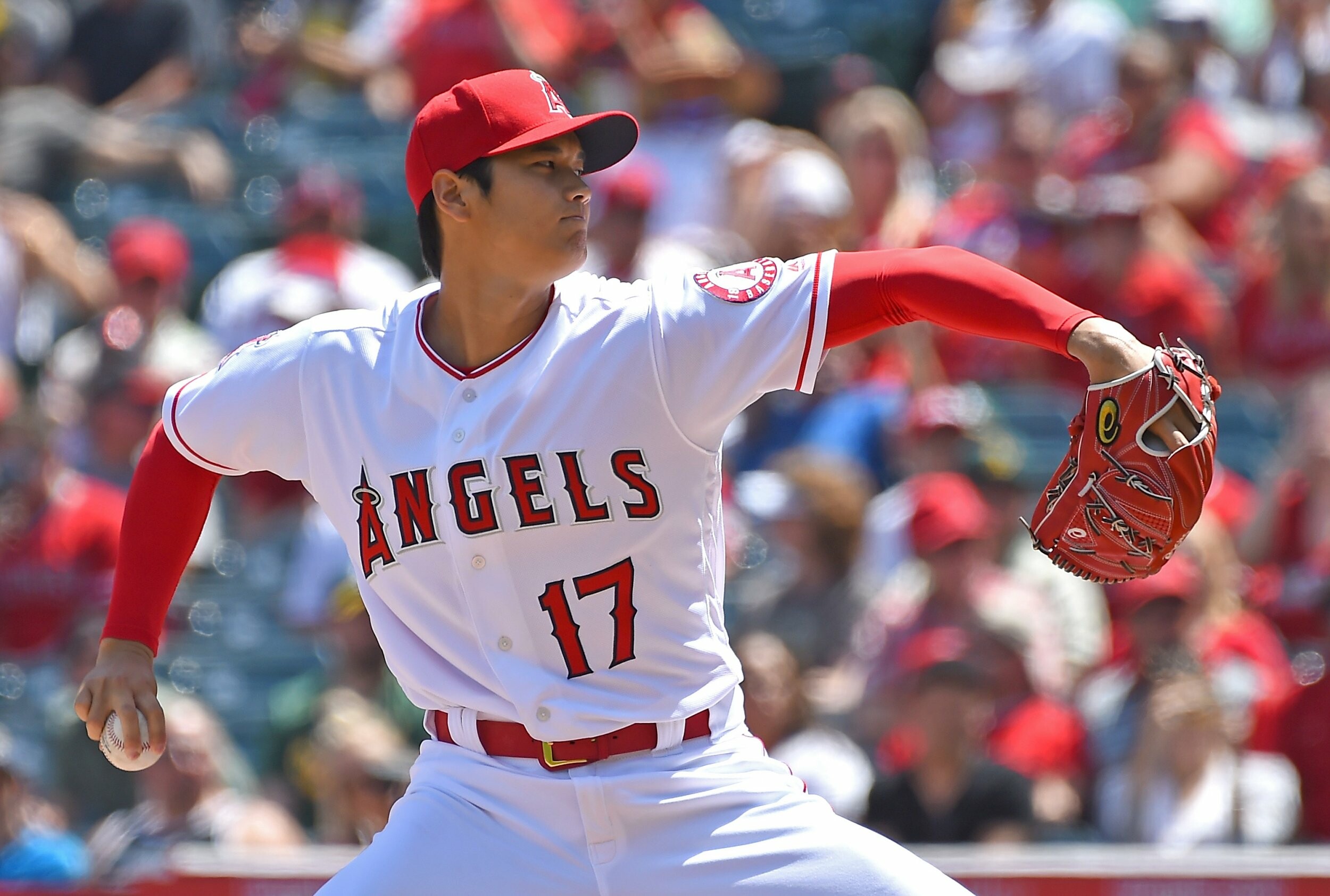 Shohei Ohtani, Dazzling performances, Home debut magic, Potential greatness, 2500x1690 HD Desktop