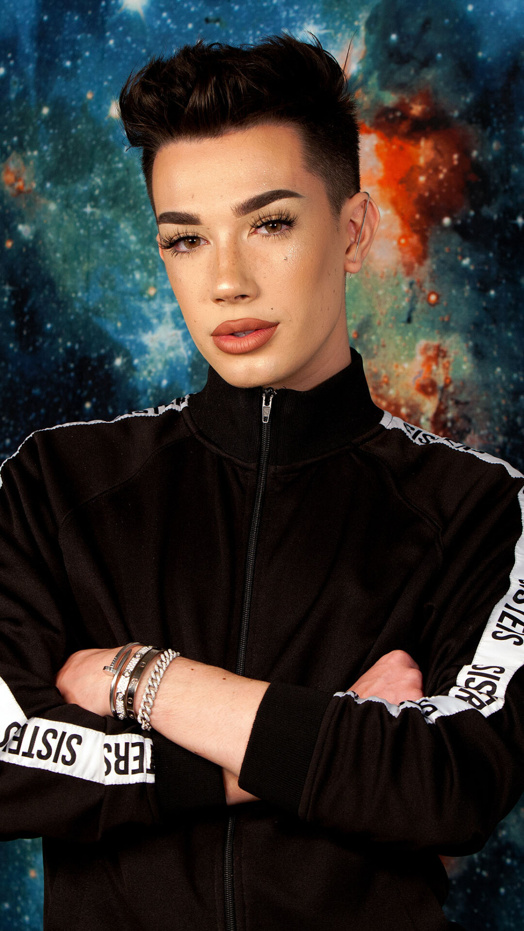 James Charles, 4K wallpaper, High-quality image, Digital art, 1080x1920 Full HD Phone