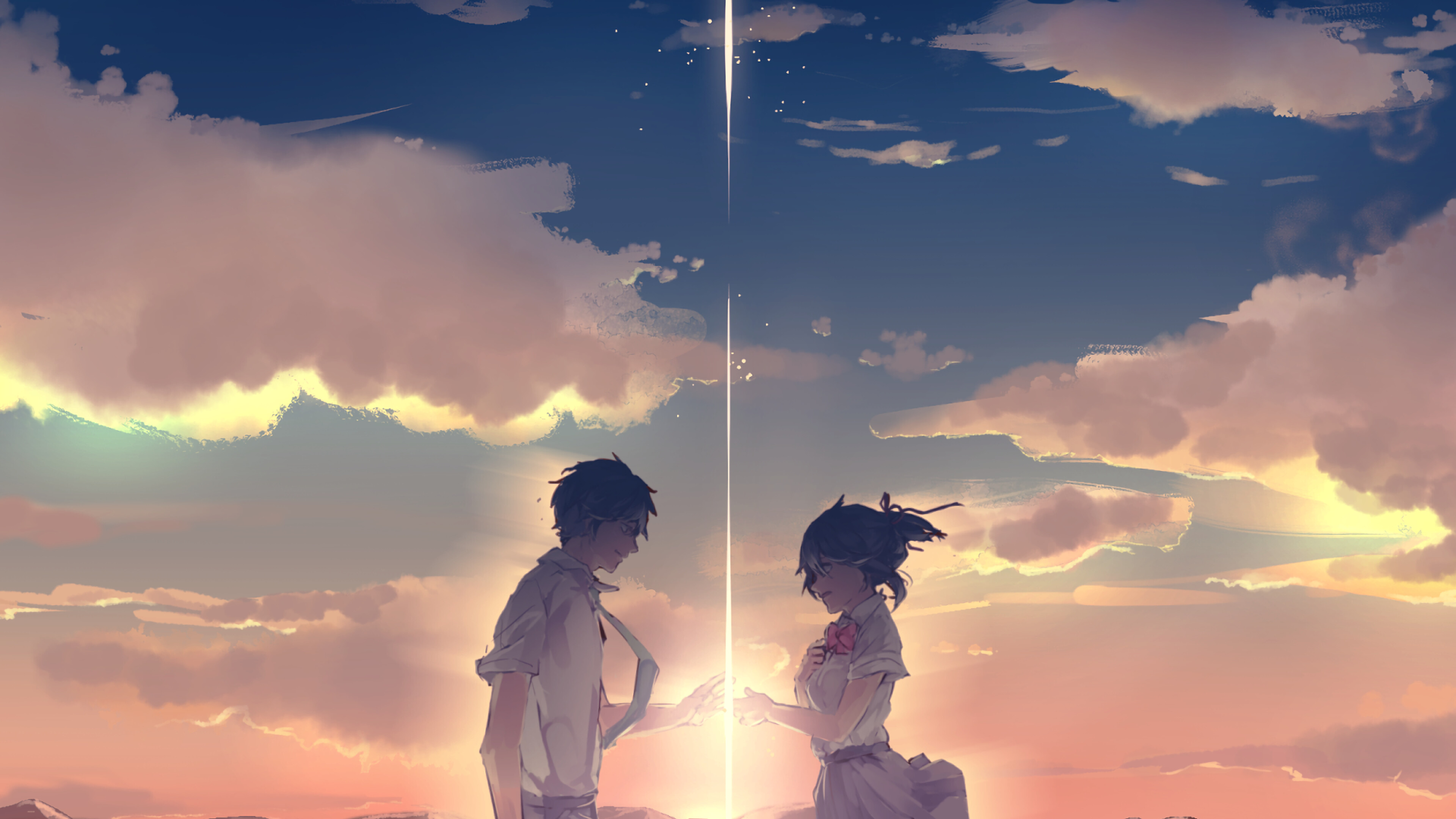 Your Name, High quality wallpaper, Ultra HD 4K, Free download, 3840x2160 4K Desktop