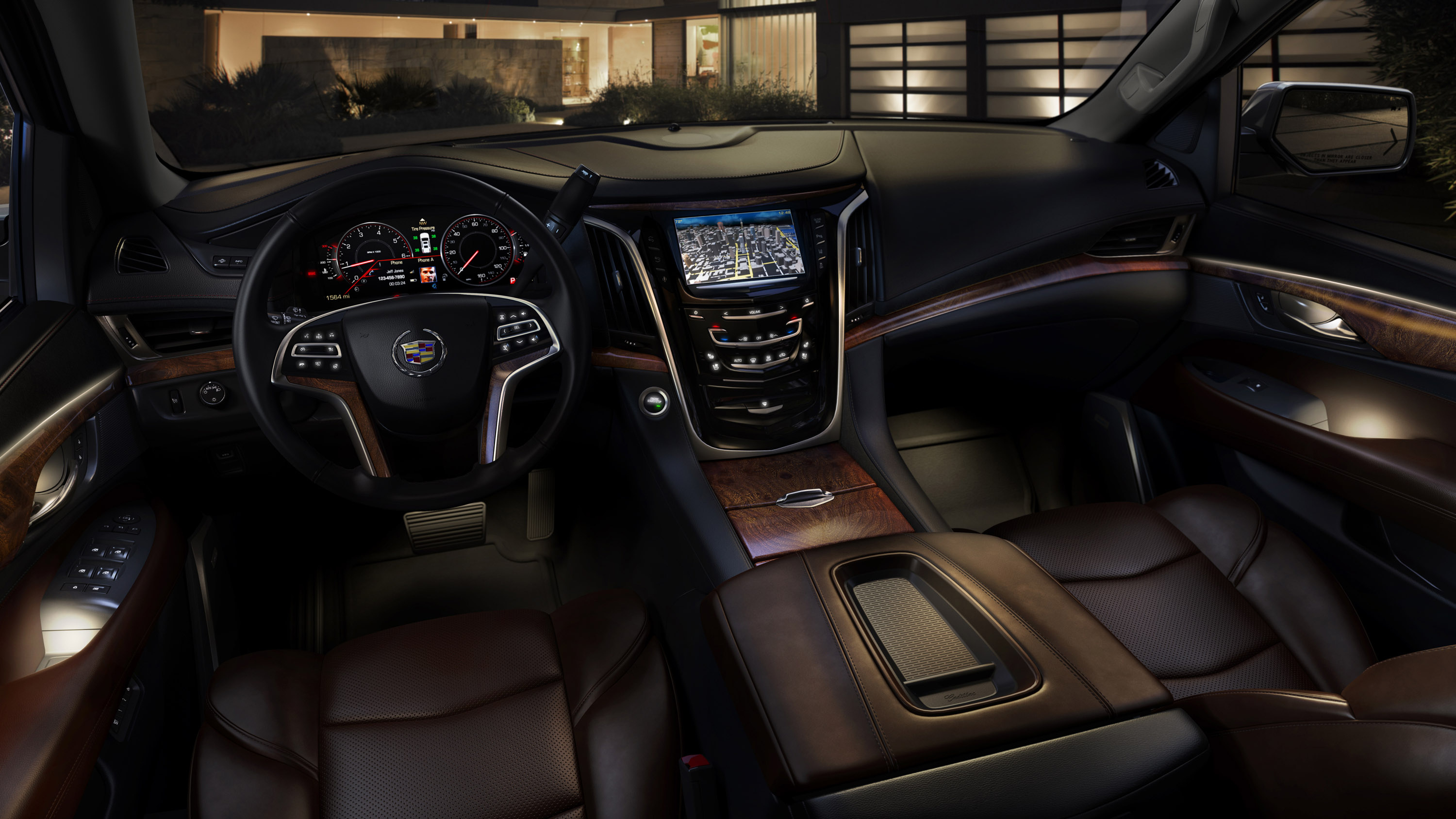 Interior, Cadillac Escalade Wallpaper, 3000x1690 HD Desktop