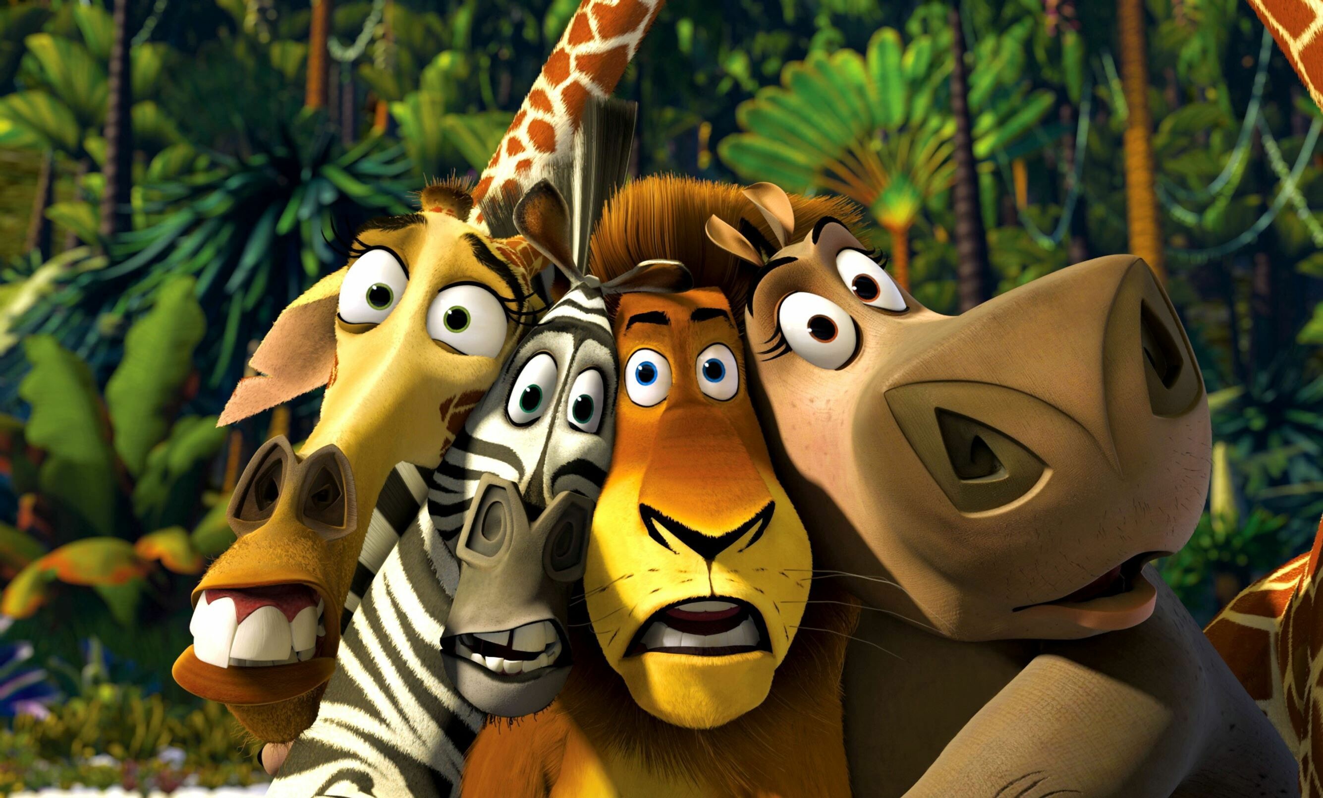 Madagascar, Animated movies, Movie characters, Animation, 2670x1610 HD Desktop