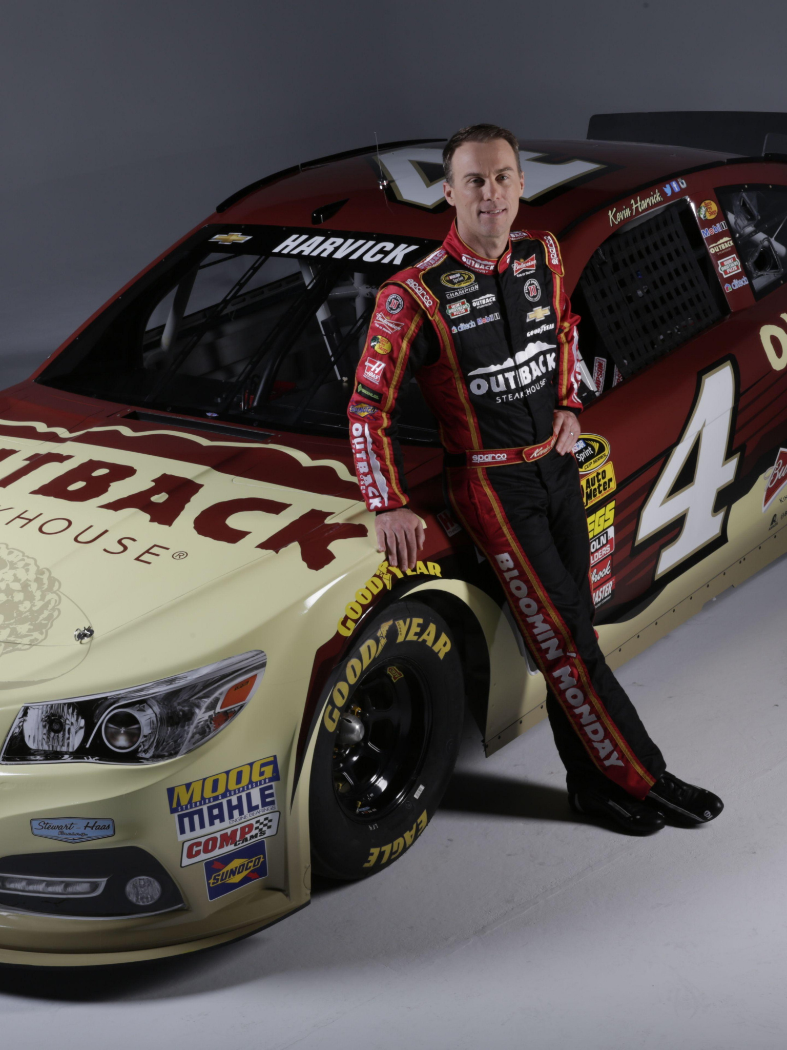 2015 race car, Kevin Harvick Wallpaper, 1540x2050 HD Phone