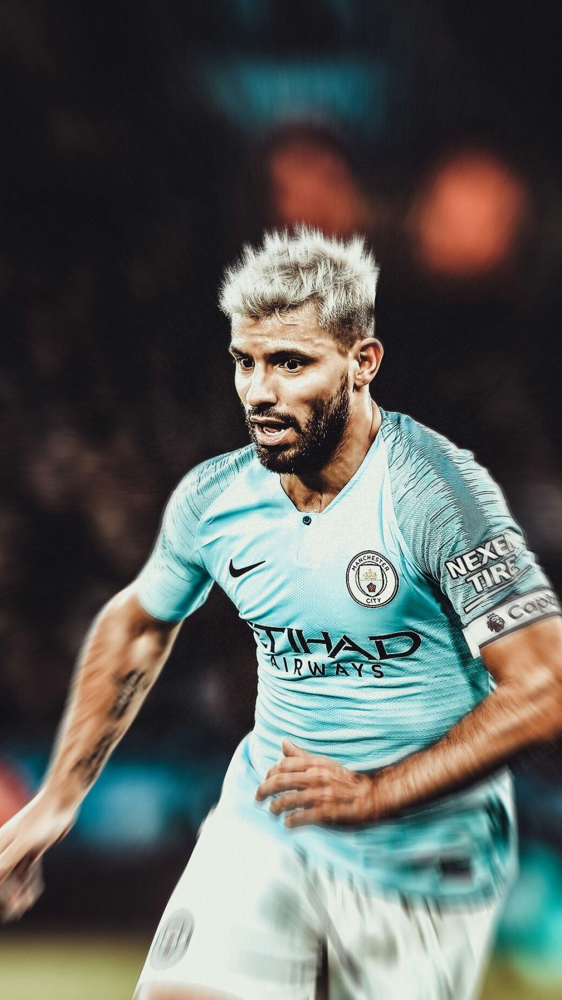 Kun Aguero (Sergio Aguero), Football icon, Fans' favorite, 1160x2050 HD Phone