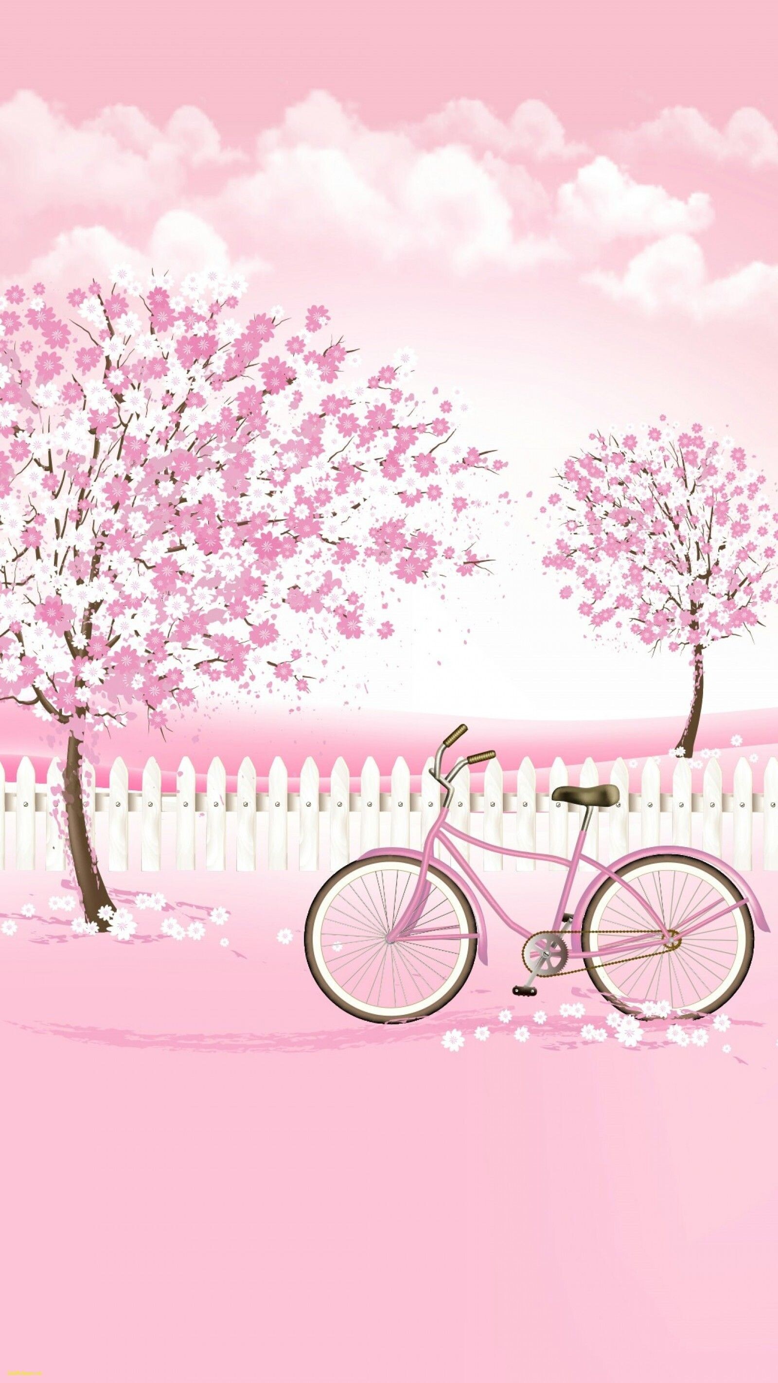 Bicycle, Girly Wallpaper, 1600x2850 HD Phone