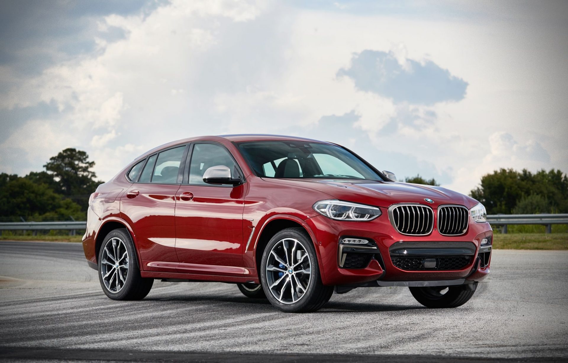 First ride, BMW X4 M40d, Provocative design, 1920x1230 HD Desktop