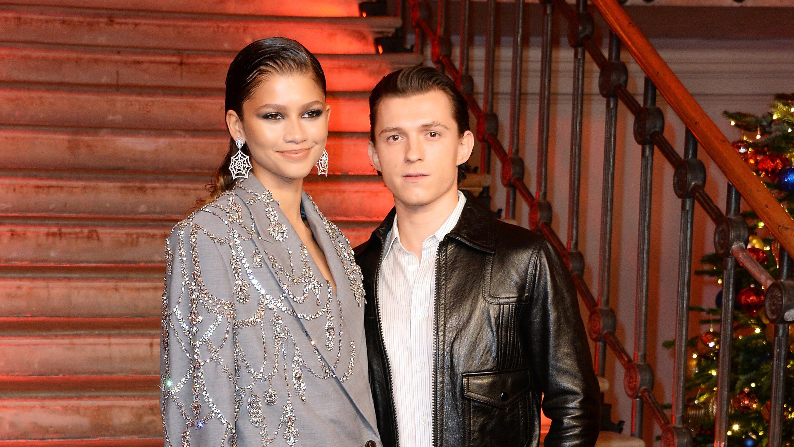 Tom Holland and Zendaya, Spider-Man: No Way Home, Exciting wallpapers, Superhero duo, 2560x1440 HD Desktop