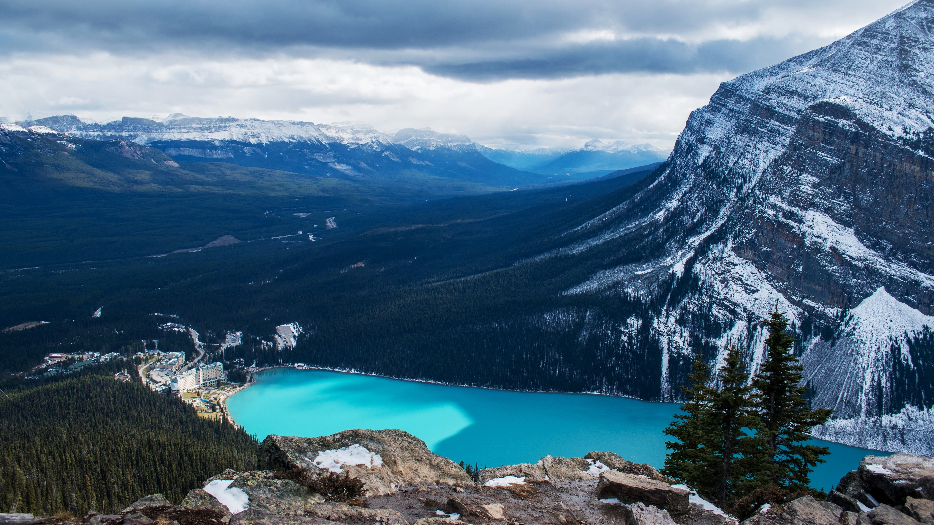 Lake Mountain, wallpaper, 3840x2160 4K Desktop