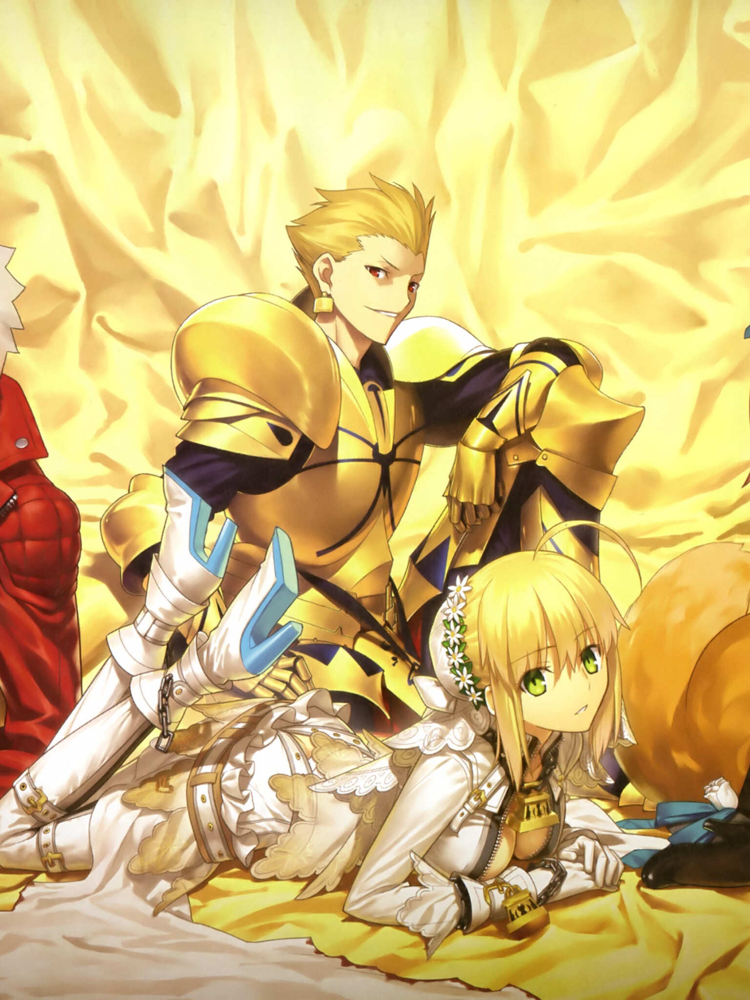 Fate Extra CCC, Gilgamesh (Fate/Zero) Wallpaper, 1540x2050 HD Phone