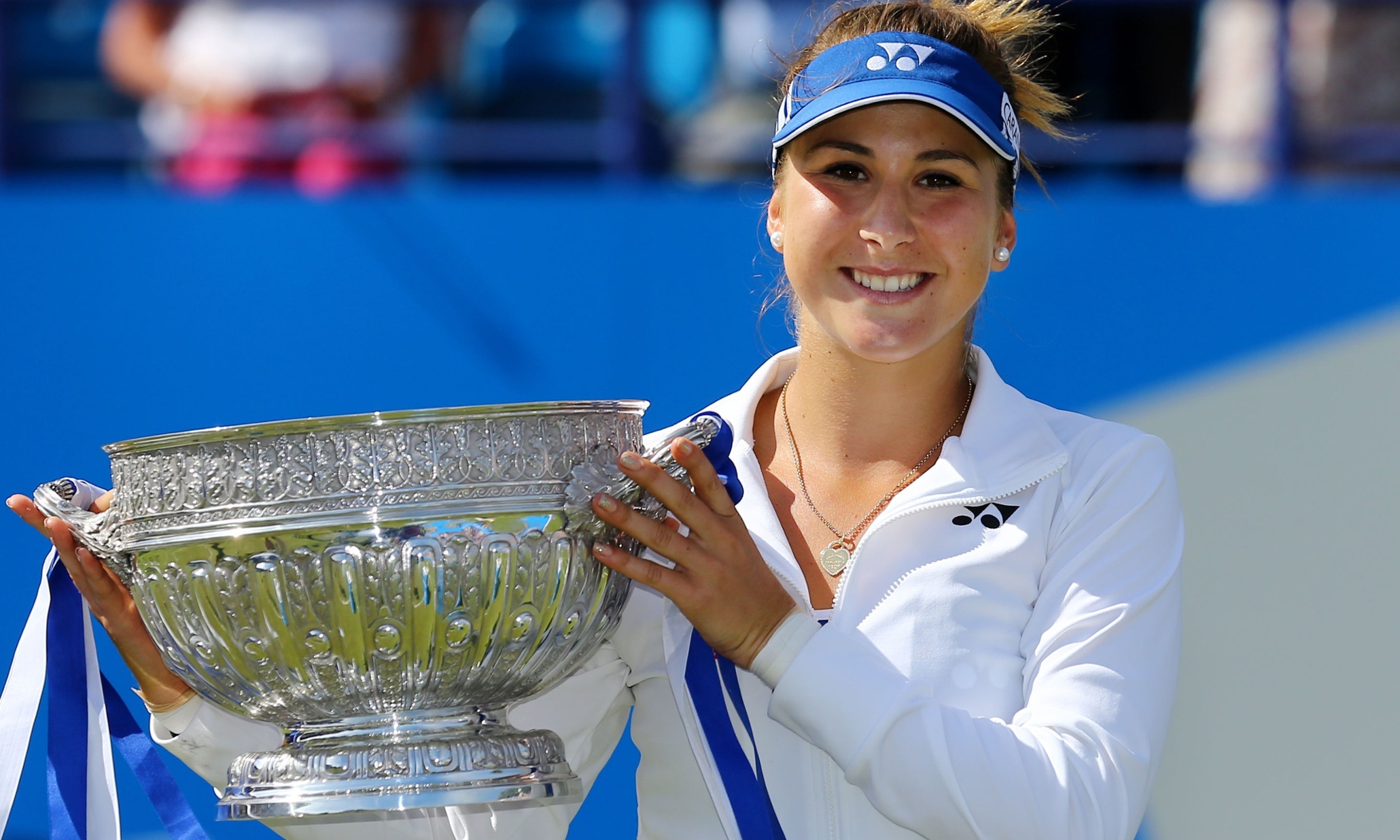 Belinda Bencic, Smiling Face, 2060x1240 HD Desktop