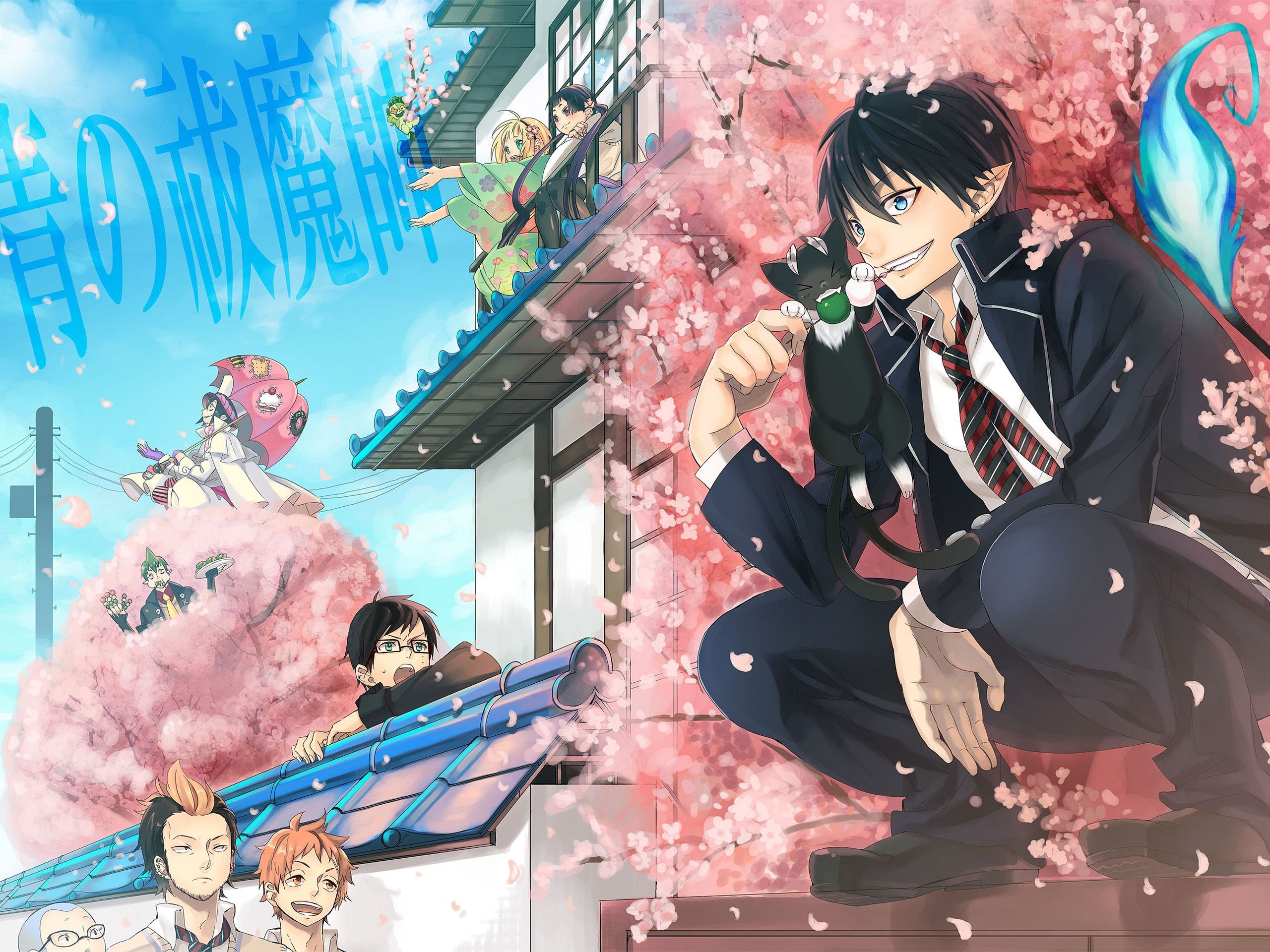 Ao no Exorcist, Desktop wallpapers, Anime backgrounds, Desktop customization, 2560x1920 HD Desktop