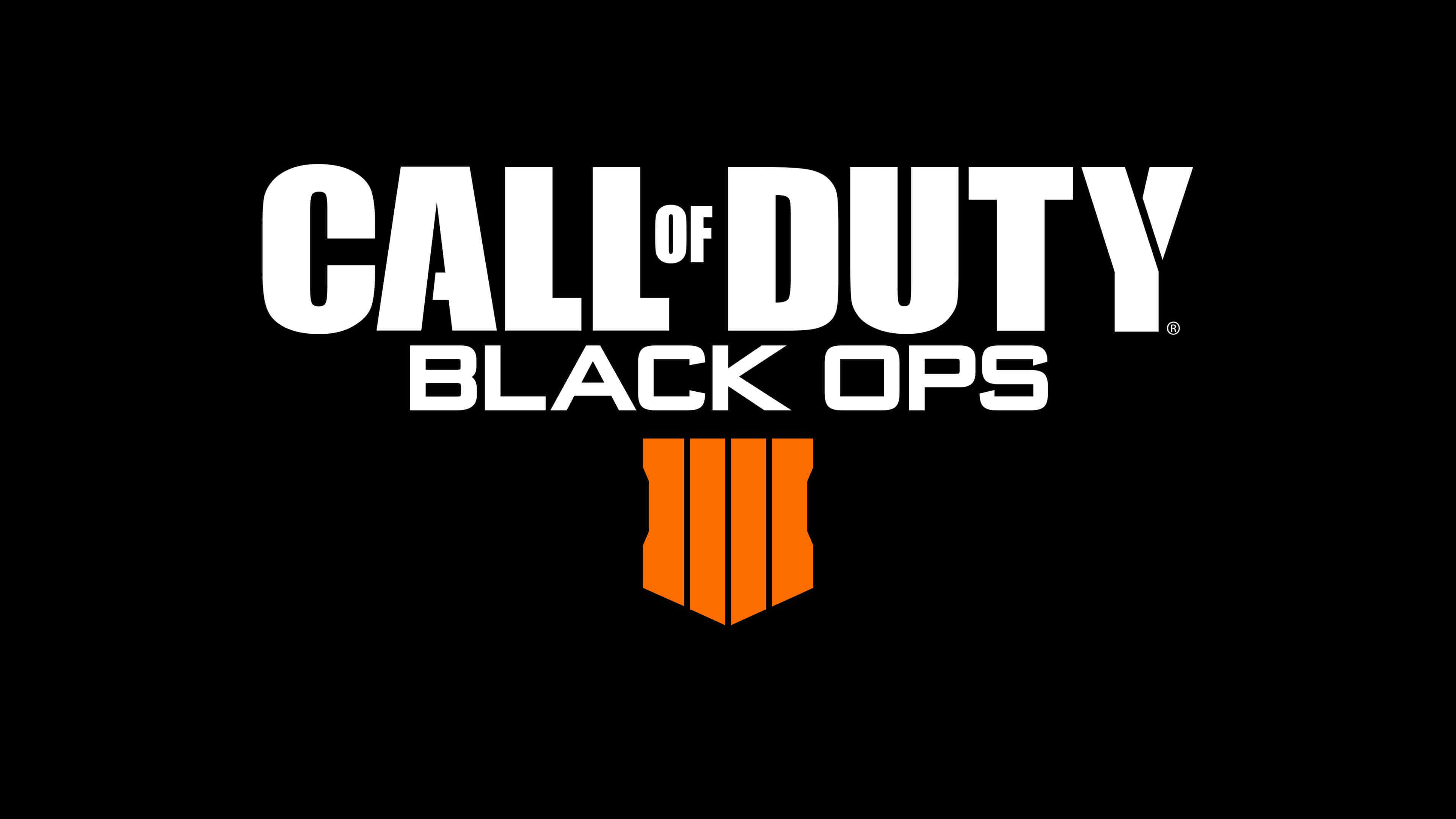 Black Ops 4 Logo, Call of Duty Wallpaper, 3840x2160 4K Desktop