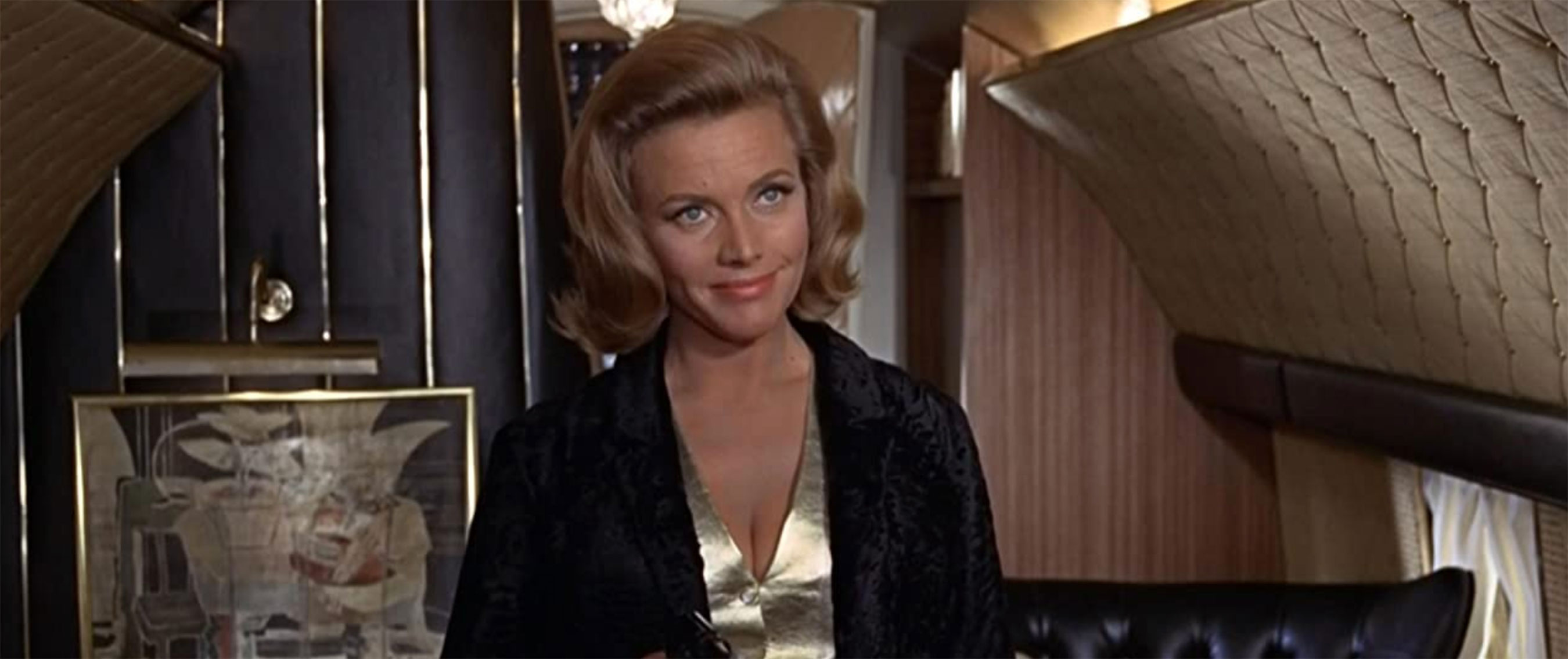 Honor Blackman, Bond Girl Wallpaper, 2700x1140 Dual Screen Desktop