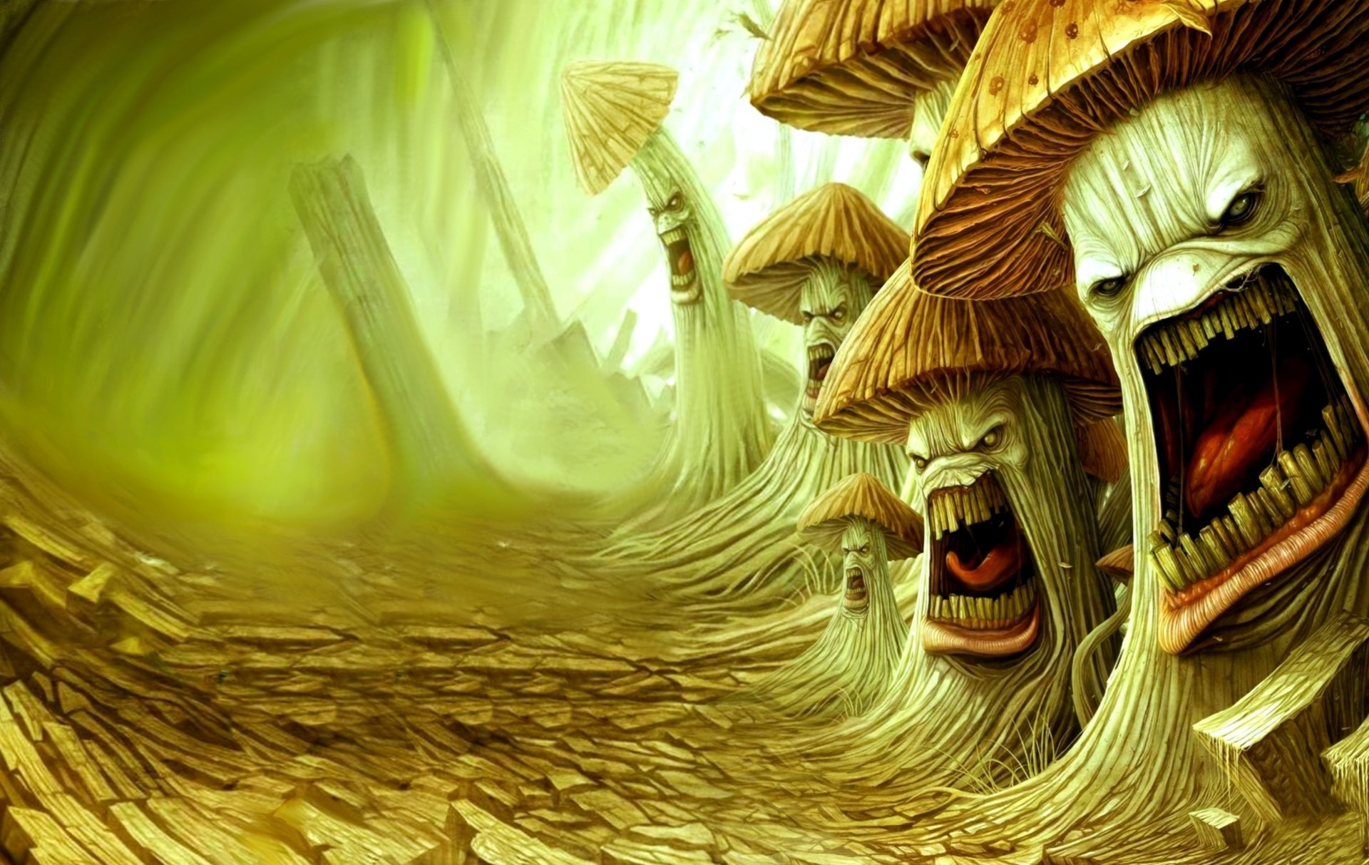 Army of Mushrooms, Infected Mushroom (Band) Wallpaper, 1920x1220 HD Desktop