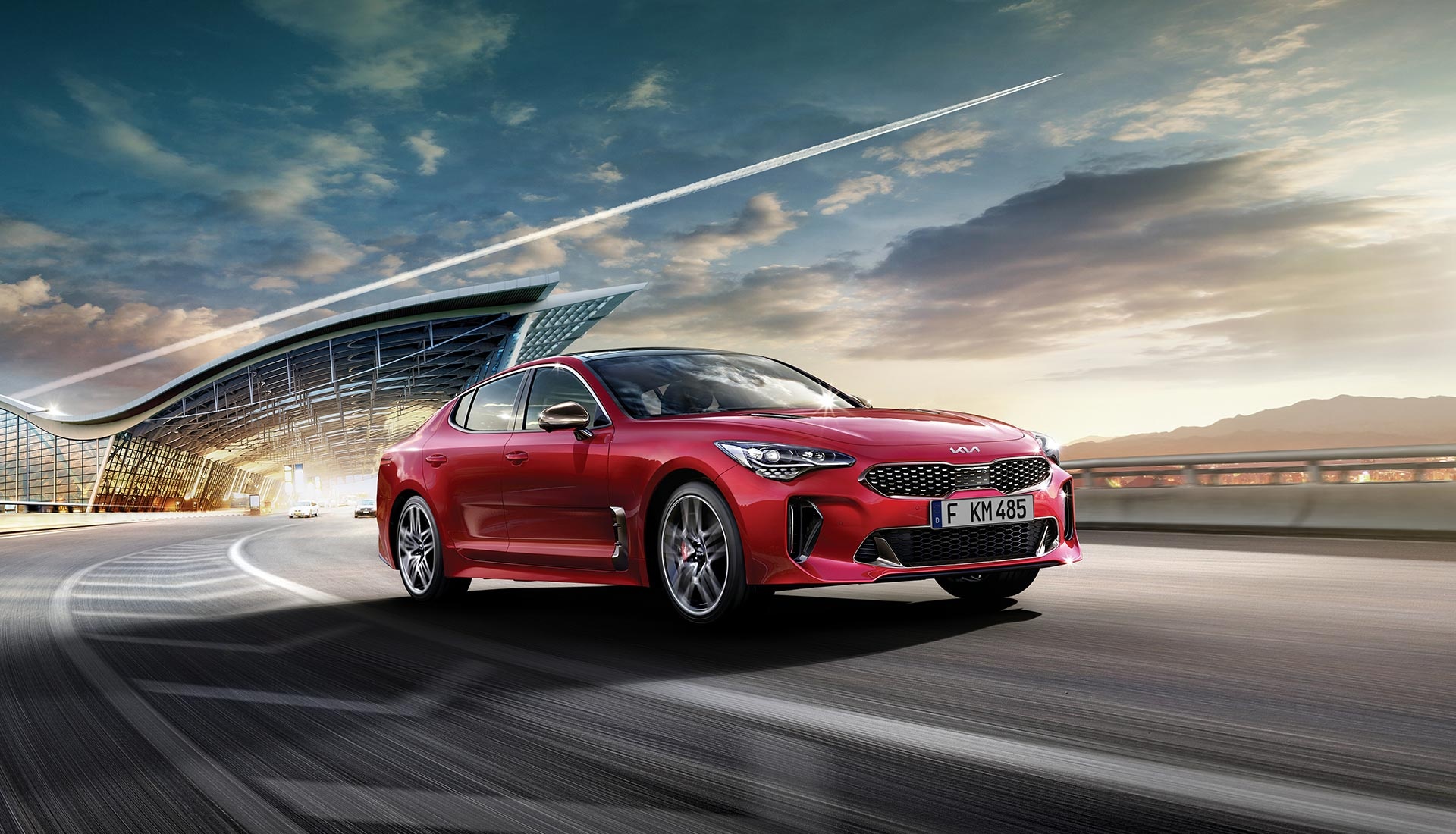 Kia Stinger, Sports sedan, German car, Powerful performance, 1920x1100 HD Desktop