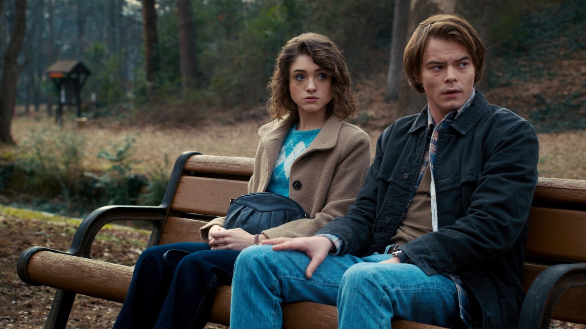 Charlie Heaton's role, Stranger Things, Relationship struggles, Season 4 anticipation, 1920x1080 Full HD Desktop