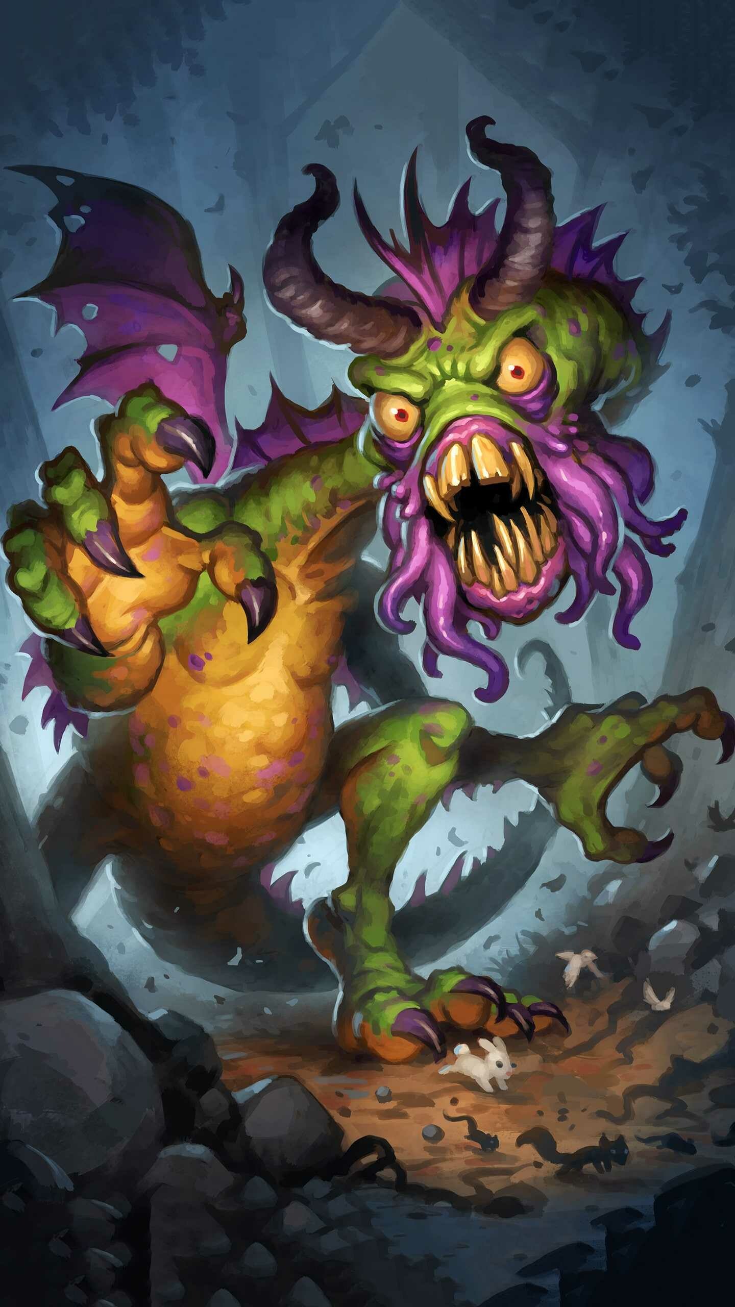 Captivating Hearthstone, Striking wallpaper, Gaming masterpiece, Artistic brilliance, 1440x2560 HD Phone