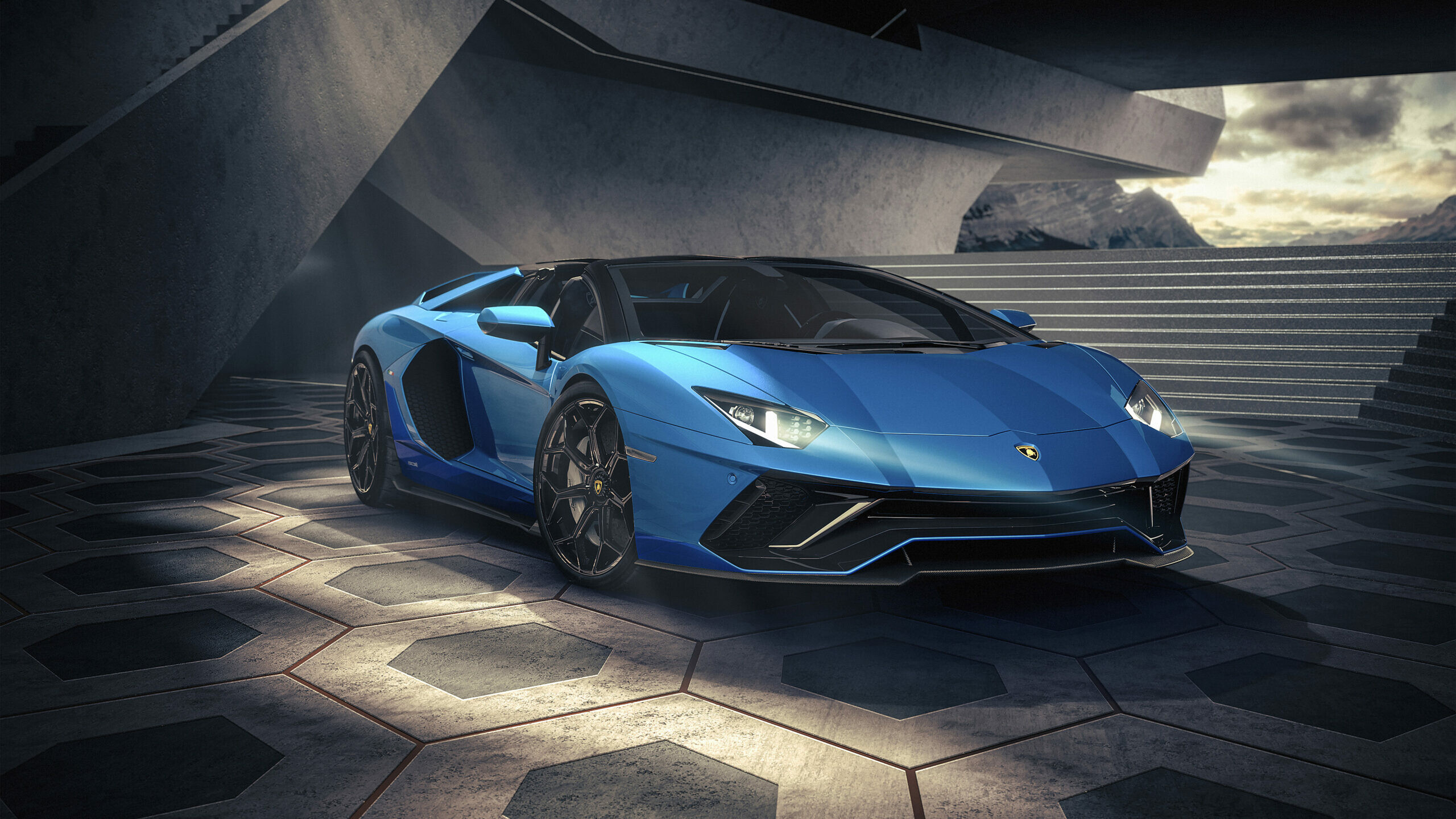 Lamborghini Ultimae Roadster, Supercars, Auto enthusiasts, Lamborghini anniversary, 2560x1440 HD Desktop