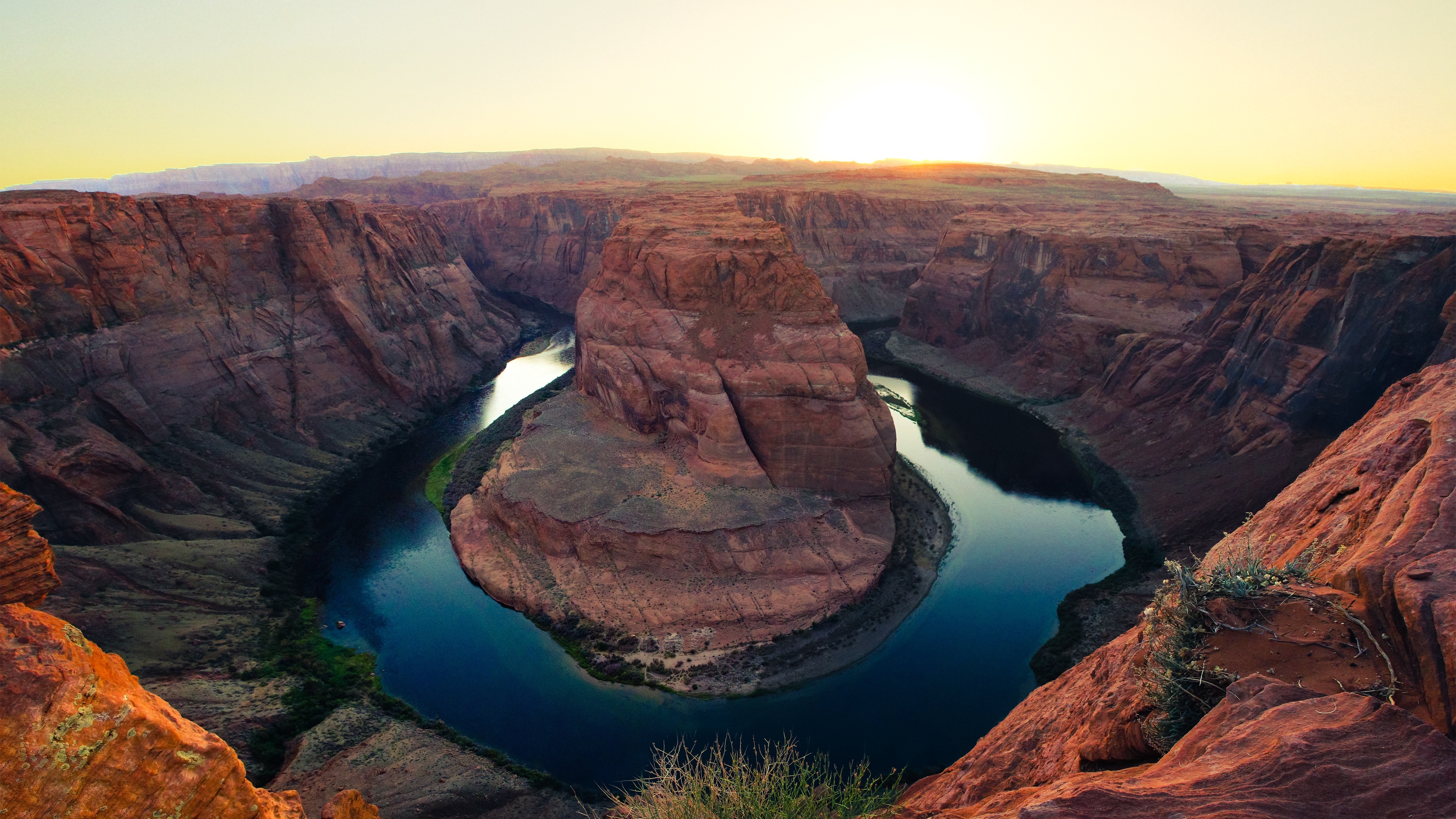 Horseshoe Bend, Colorado Wallpaper, 3840x2160 4K Desktop