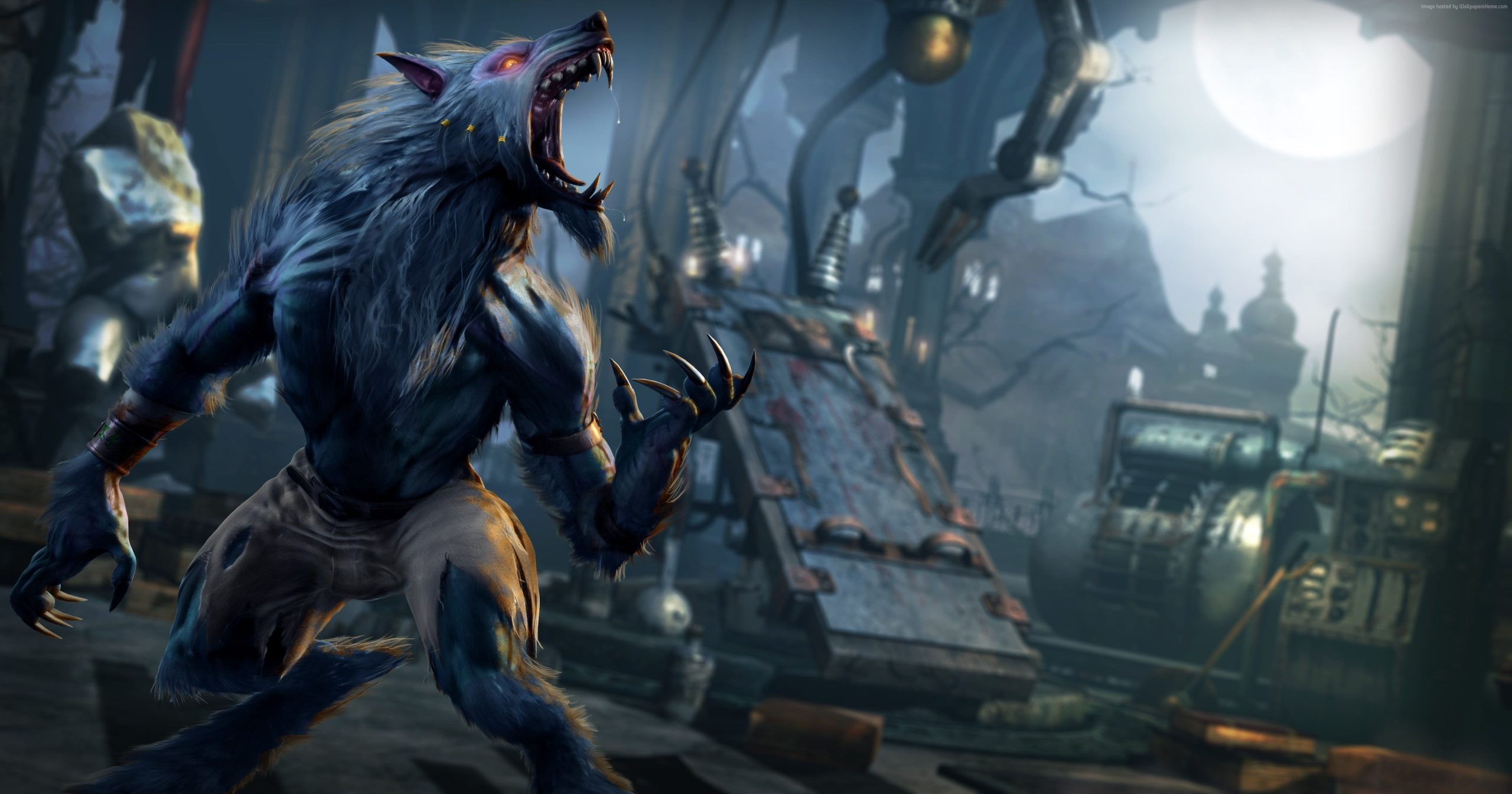 Sabrewulf, Werewolf Wallpaper, 2560x1350 HD Desktop