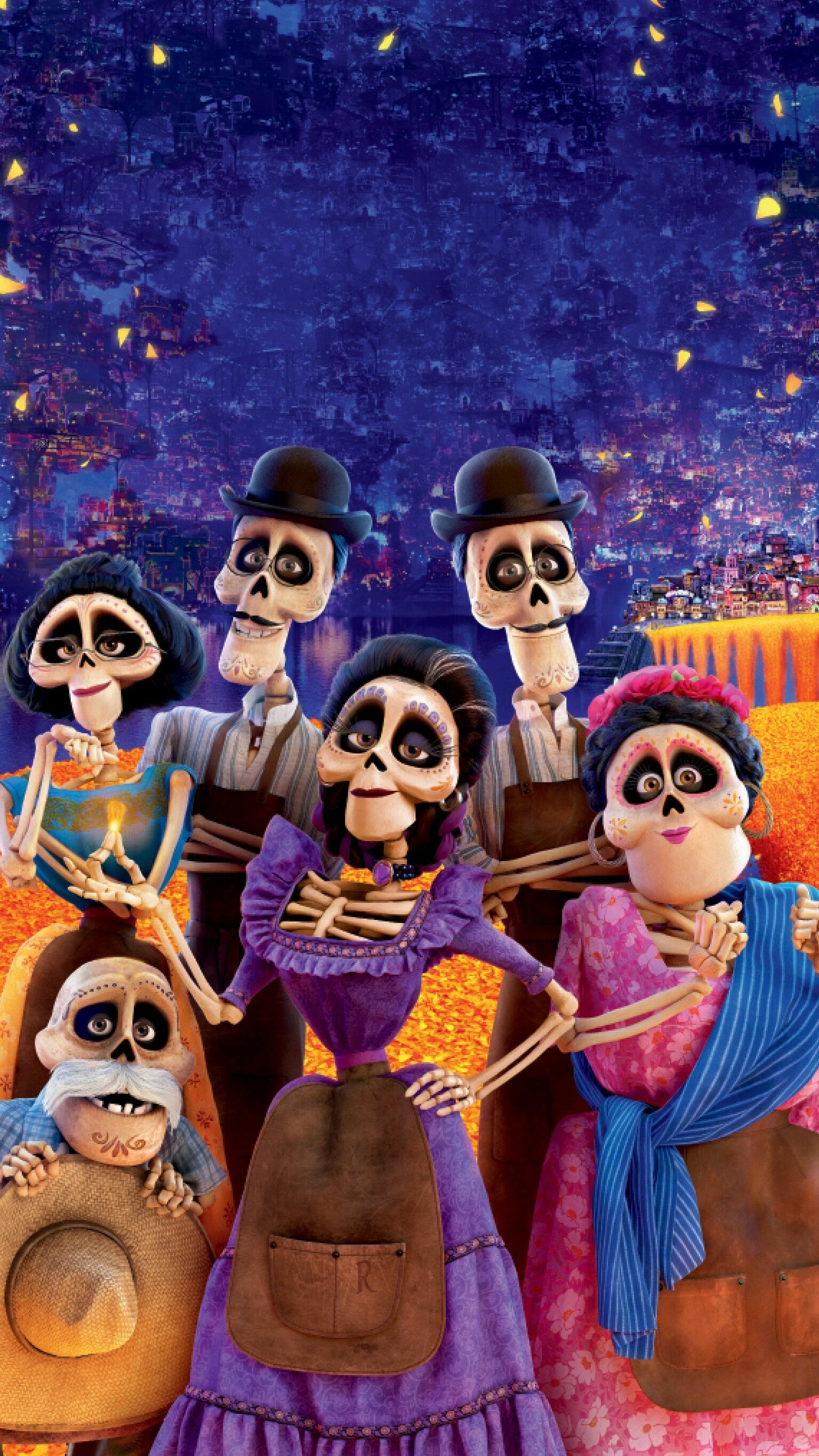 Coco phone wallpaper, Animated movies, 1540x2740 HD Phone