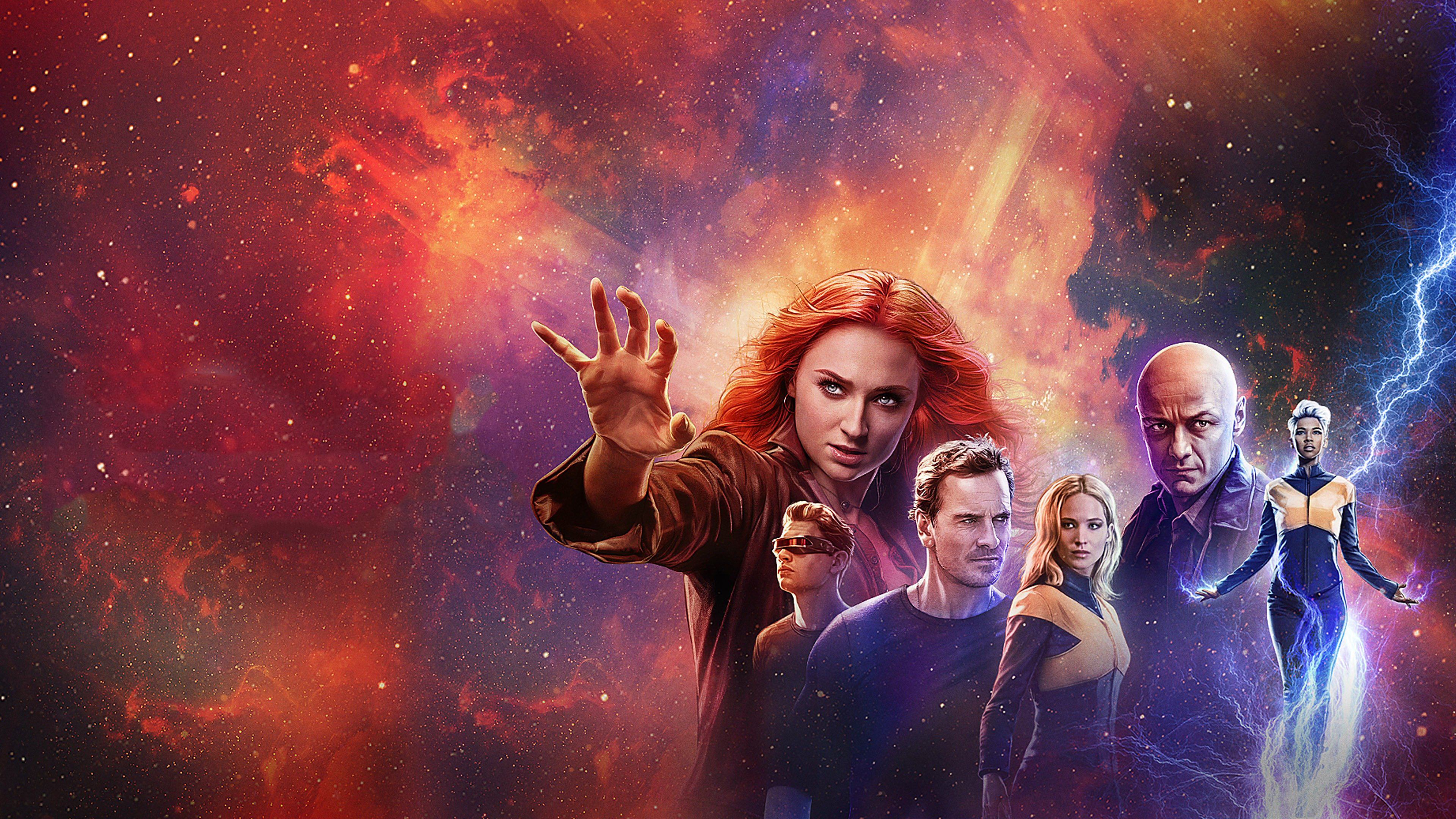 Dark Phoenix 4k, 2019 poster, Movies, 3840x2160 4K Desktop