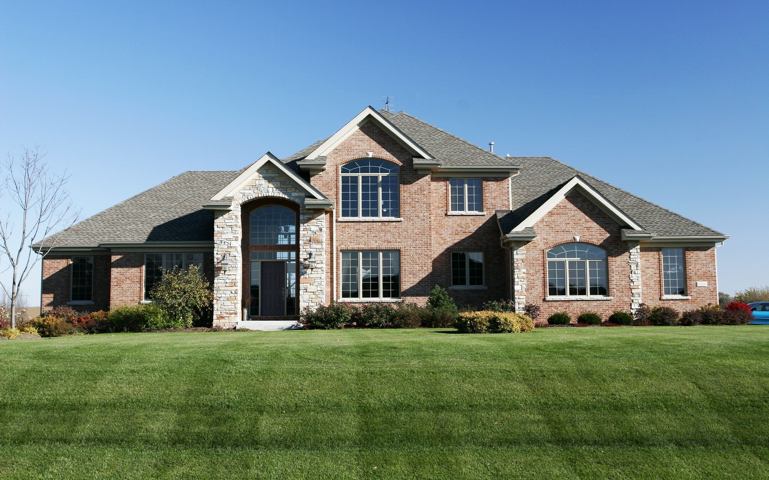 Brick House, Houses Wallpaper, 2560x1600 HD Desktop