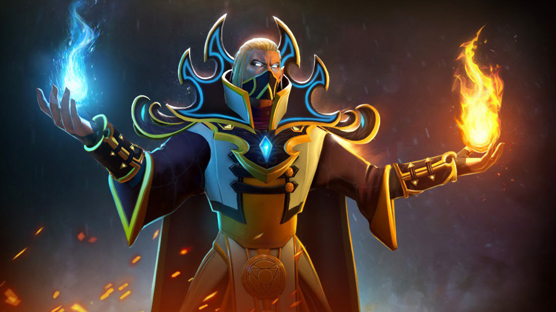 Invoker, Dota 2, Magic fighter, Desktop wallpaper, 1920x1080 Full HD Desktop