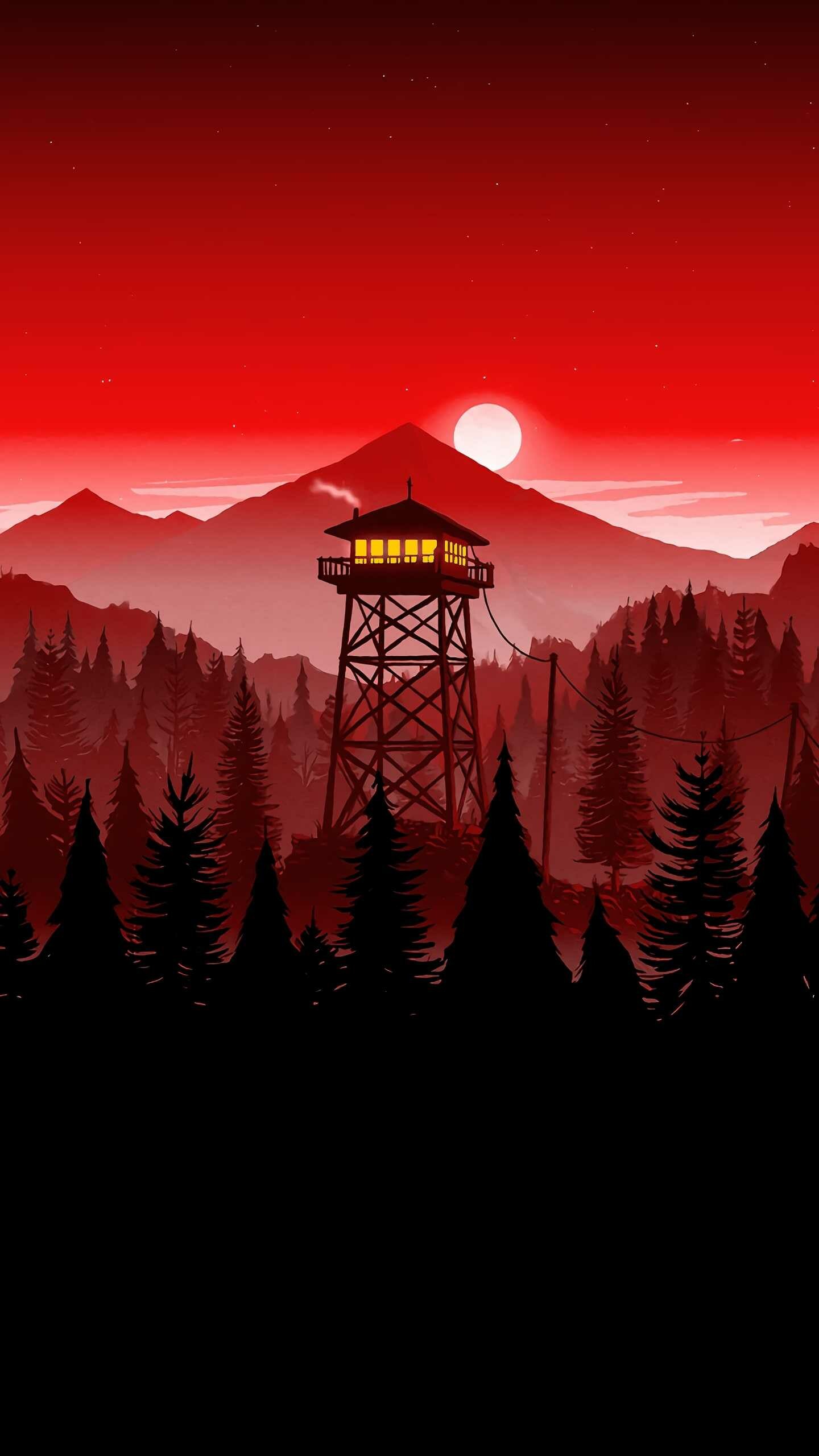 Firewatch, Wallpapers, Free HD wallpapers, 1440x2560 HD Phone