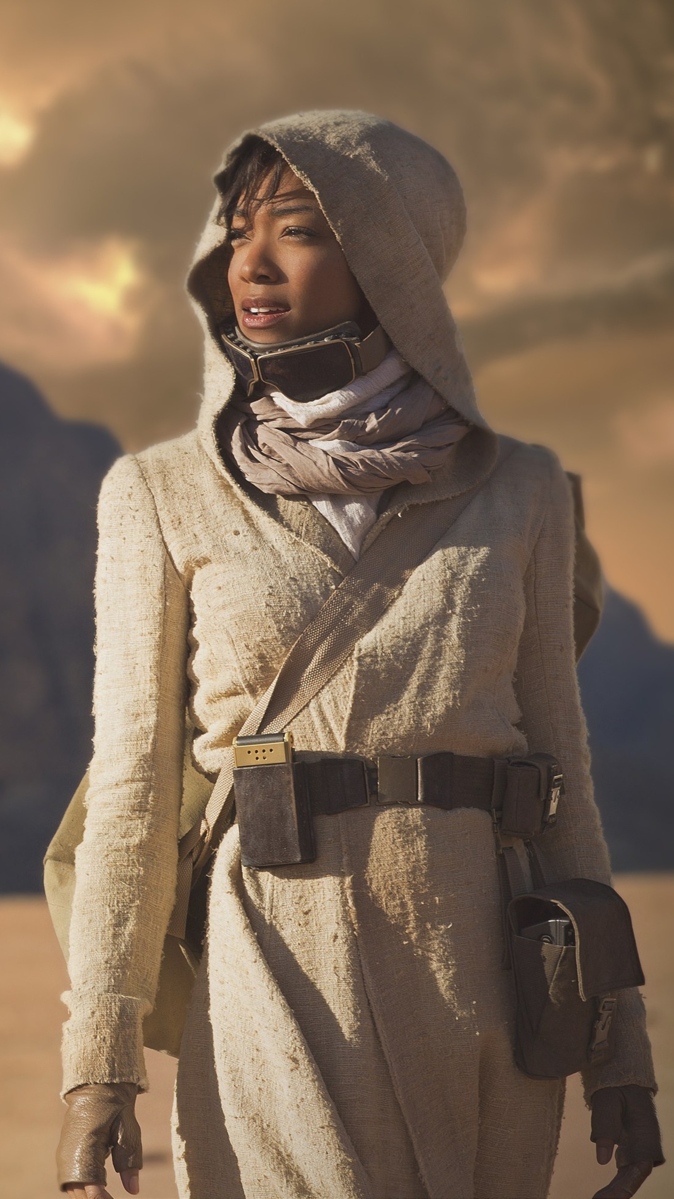 Star Trek: Discovery, Sonequa Martin-Green, Sony Xperia wallpapers, TV Shows, 2160x3840 4K Phone