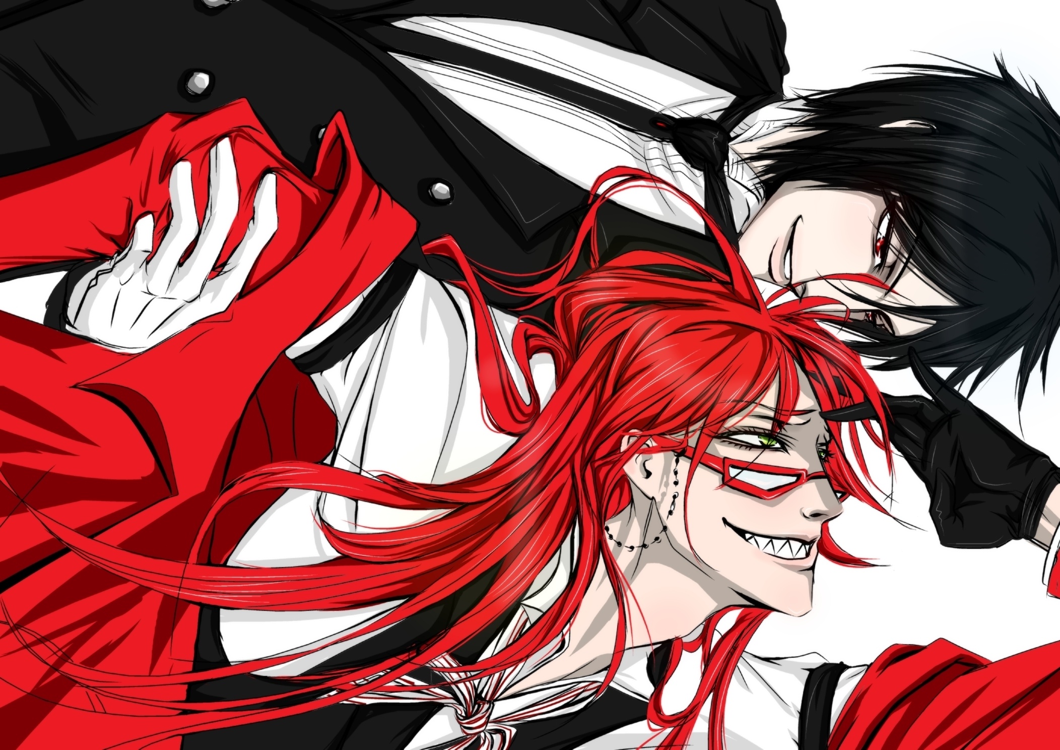 Grell Sutcliff, HD wallpapers, Backgrounds, Anime, 2110x1490 HD Desktop