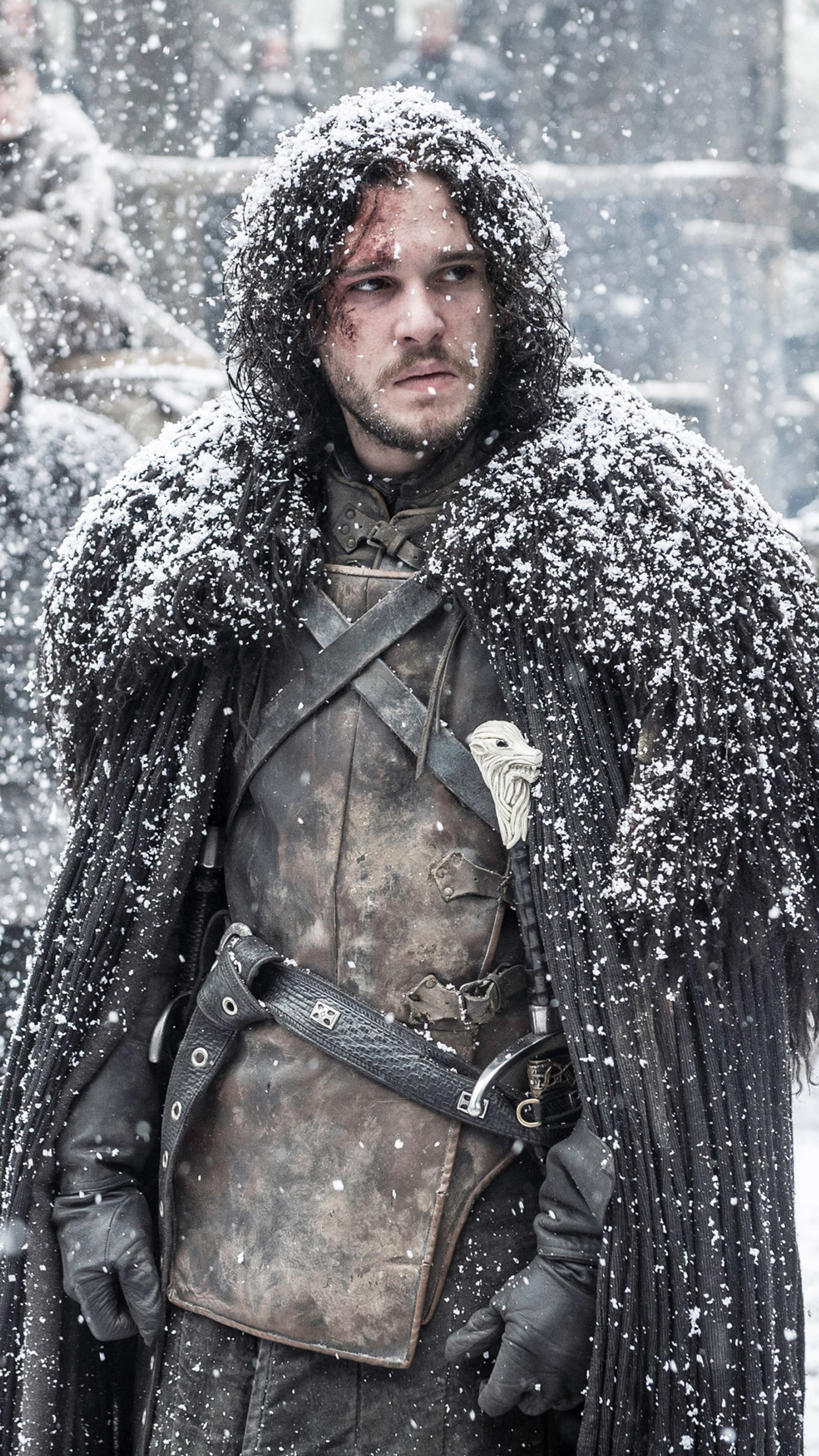 Jon Snow, Game of Thrones, Sony Xperia, Kit Harington, 2160x3840 4K Phone