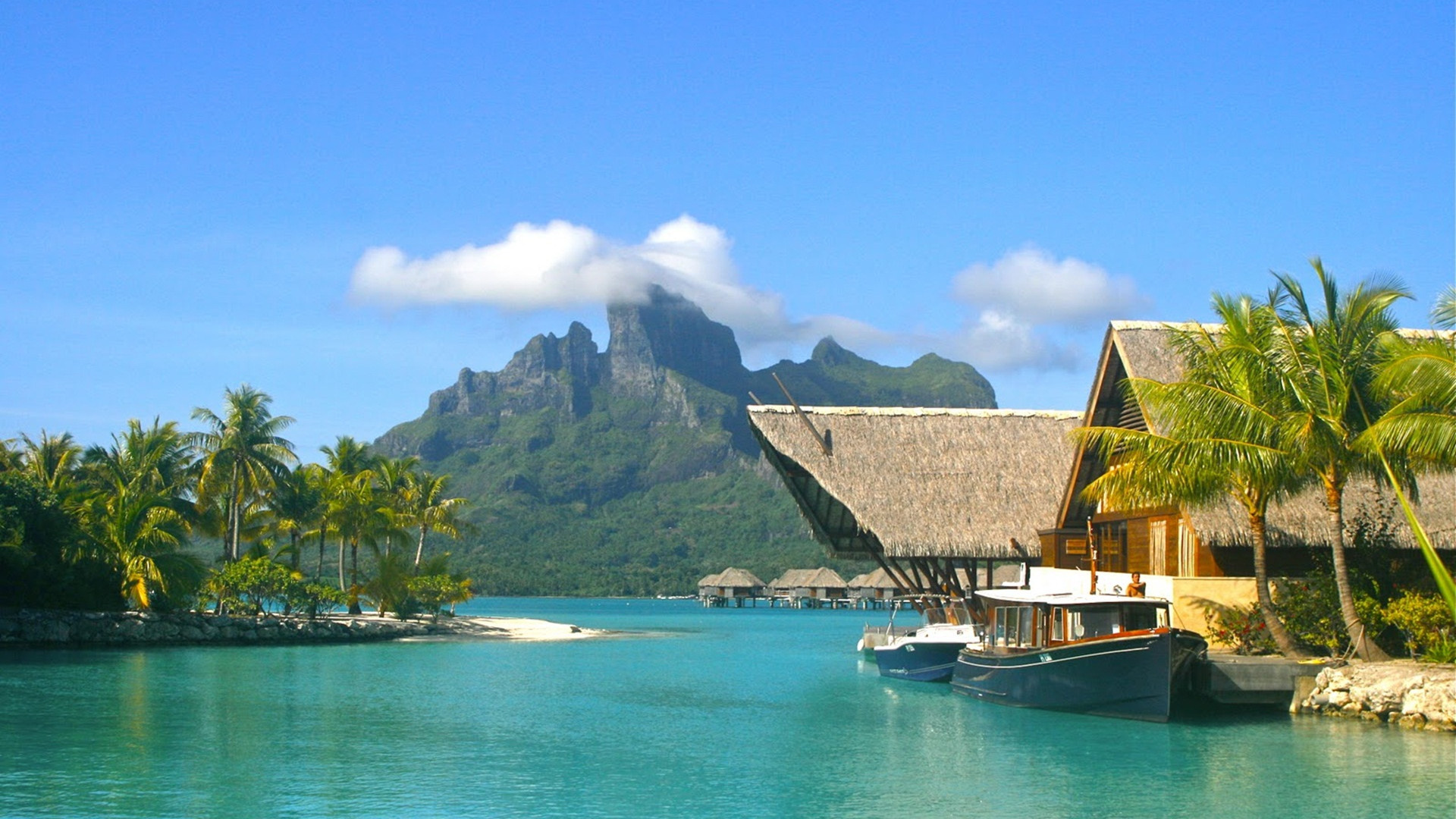 Bora Bora, Four seasons resort, HD wallpaper, Baltana, 1920x1080 Full HD Desktop