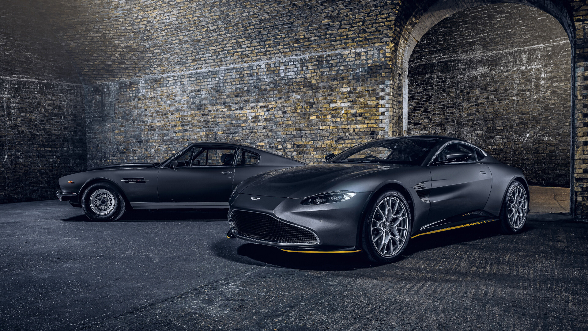 Aston Martin Vantage 007 Edition, James Bond's ride, Astonishing desktop wallpaper, Secret agent's style, 1920x1080 Full HD Desktop