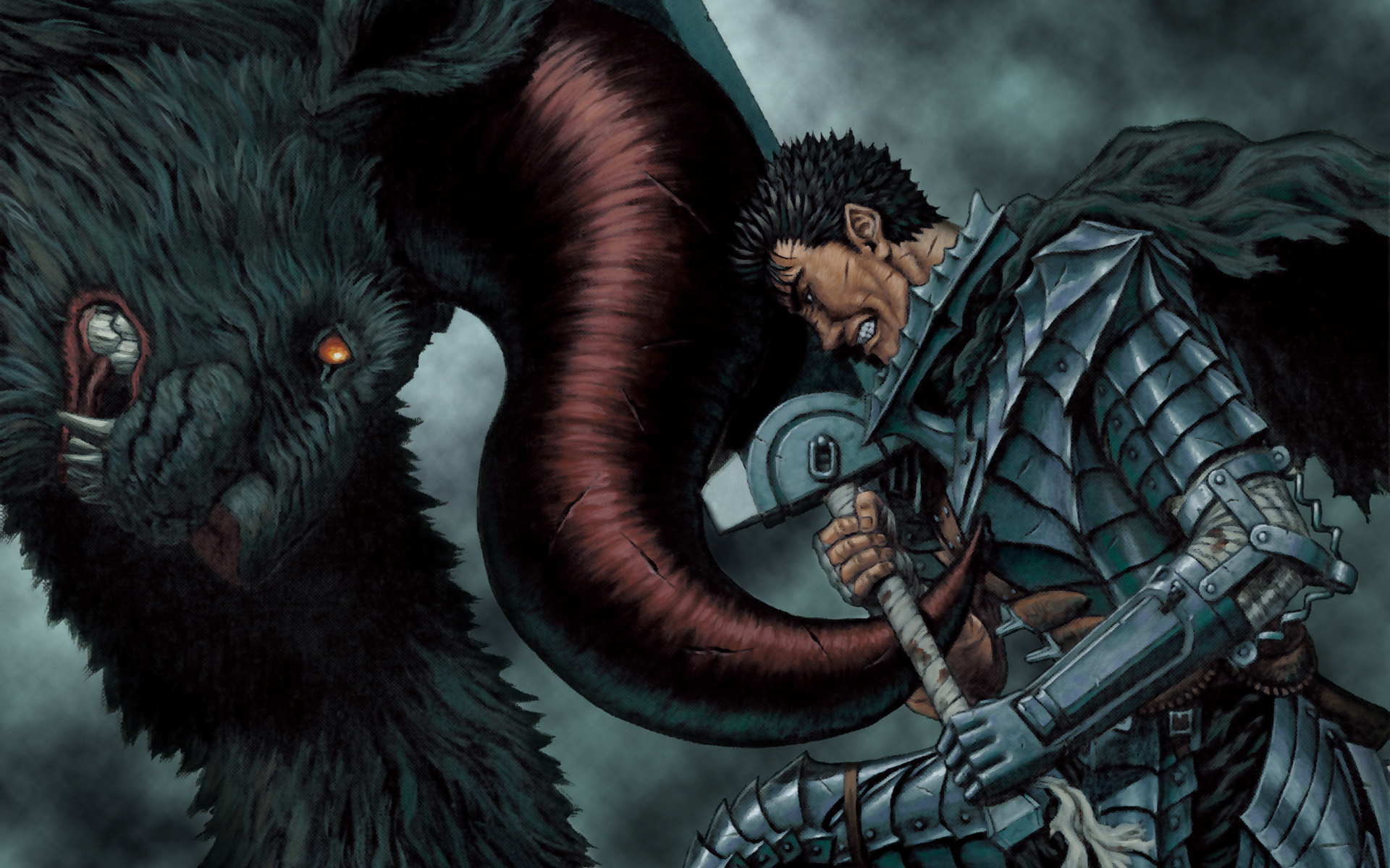 Berserk, Guts' adventures, Mobile wallpaper, High-resolution image, 1920x1200 HD Desktop