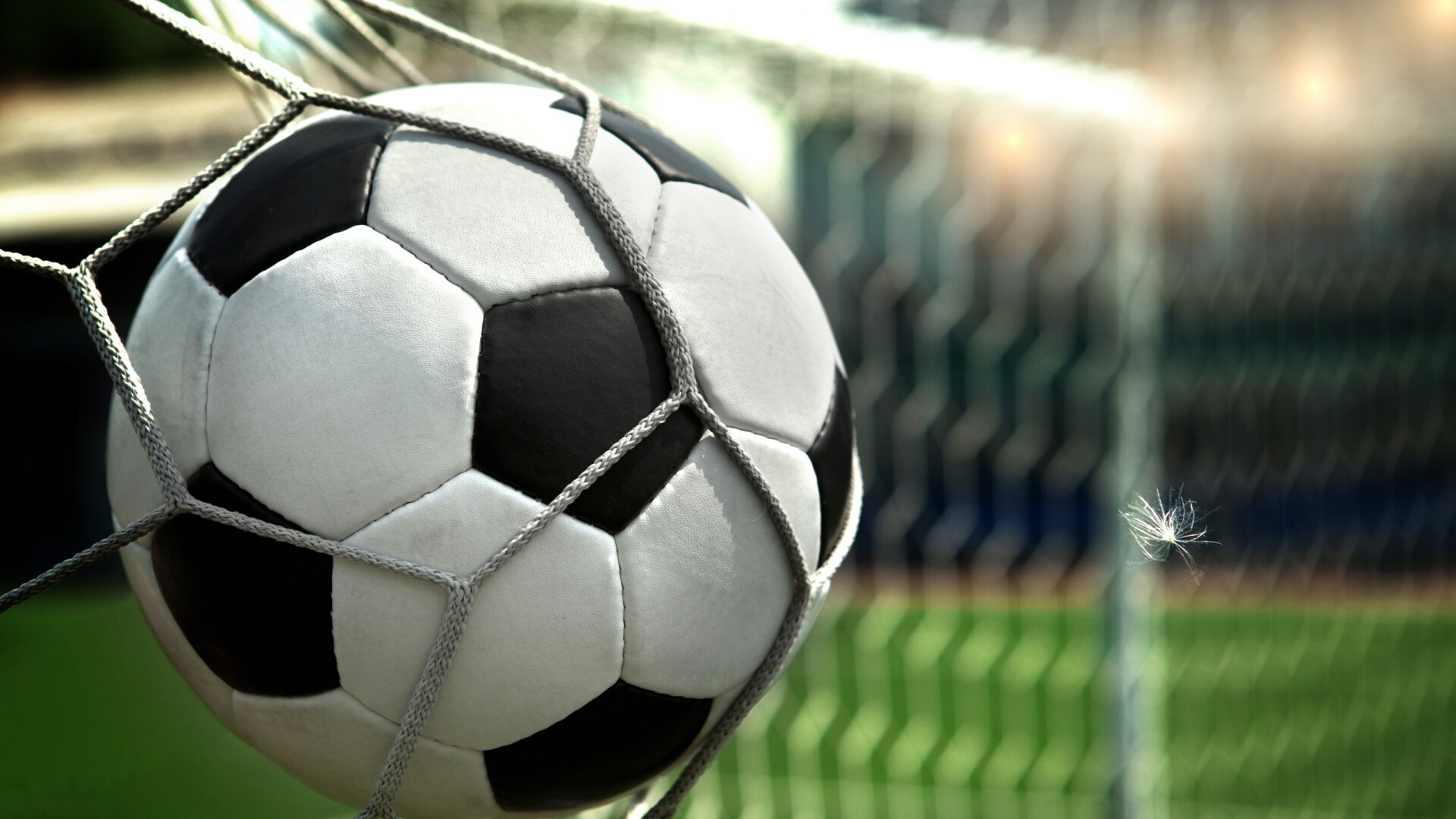 Football goal ball net wallpaper, Full HD 1080p imagery, Football beauty, Sports photography, 1920x1080 Full HD Desktop