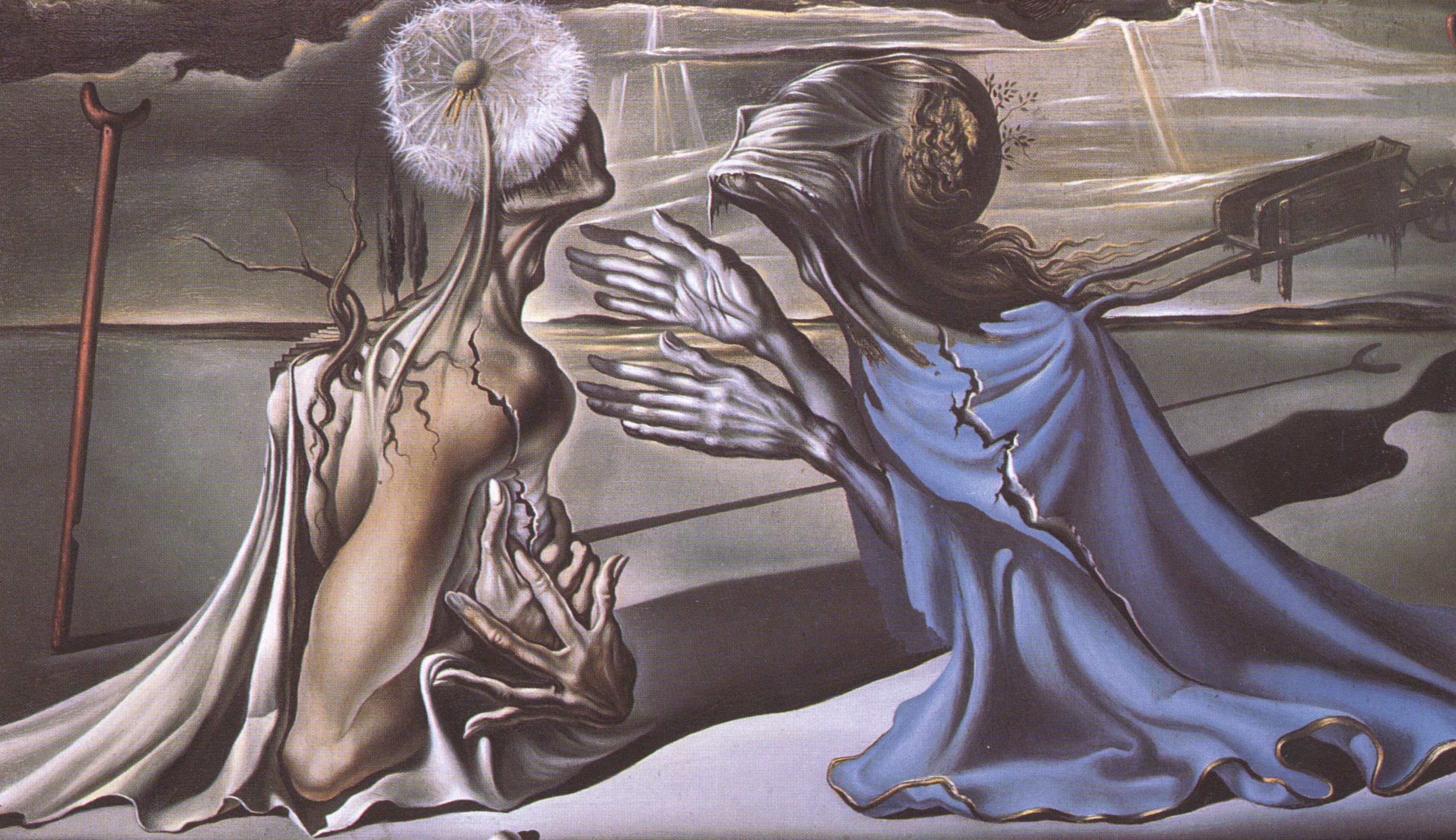 Tristan and Isolde, Salvador Dali Wallpaper, 2780x1600 HD Desktop