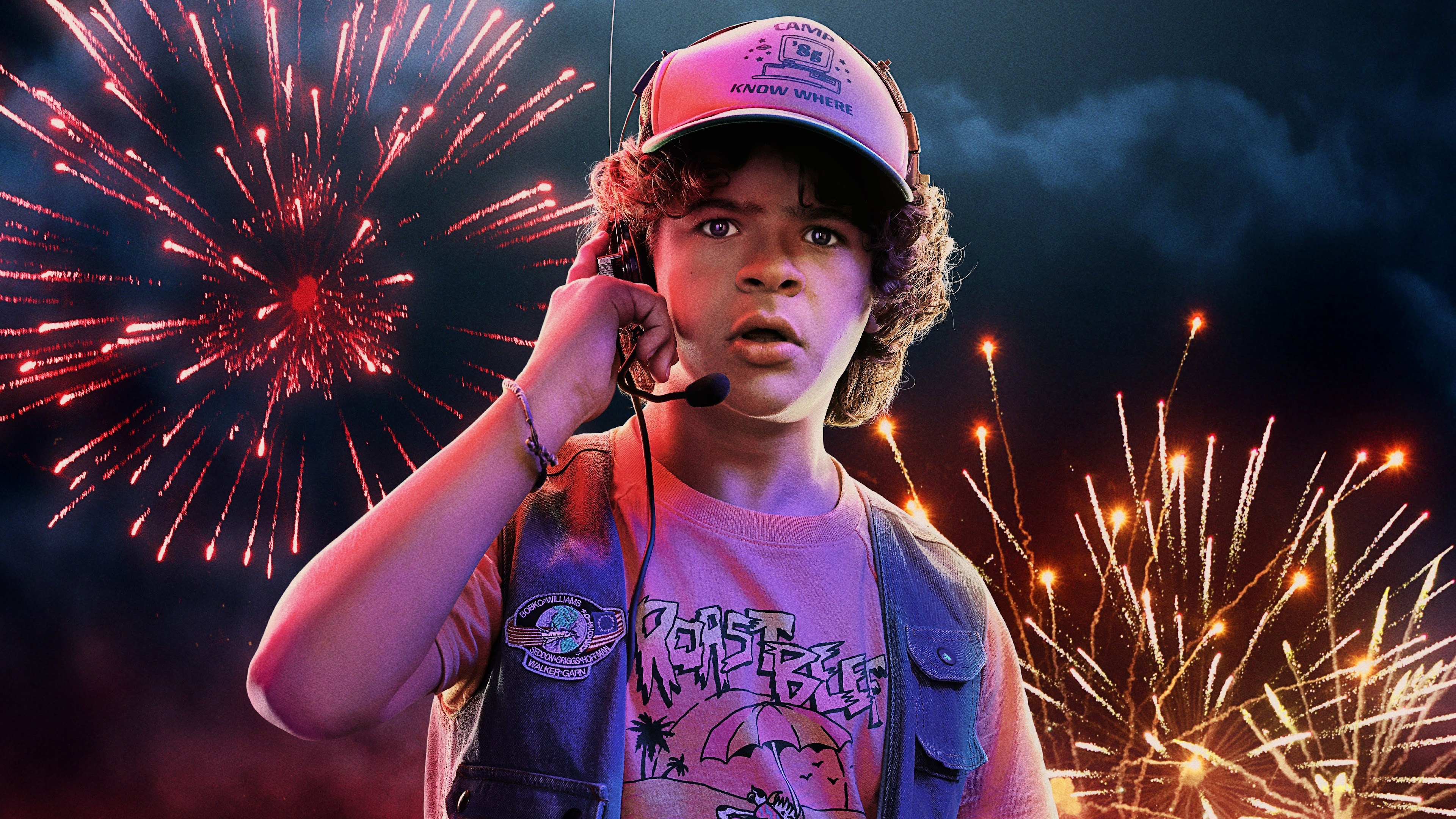 Gaten Matarazzo, Stranger Things Season 3, 8K wallpaper, 3840x2160 4K Desktop