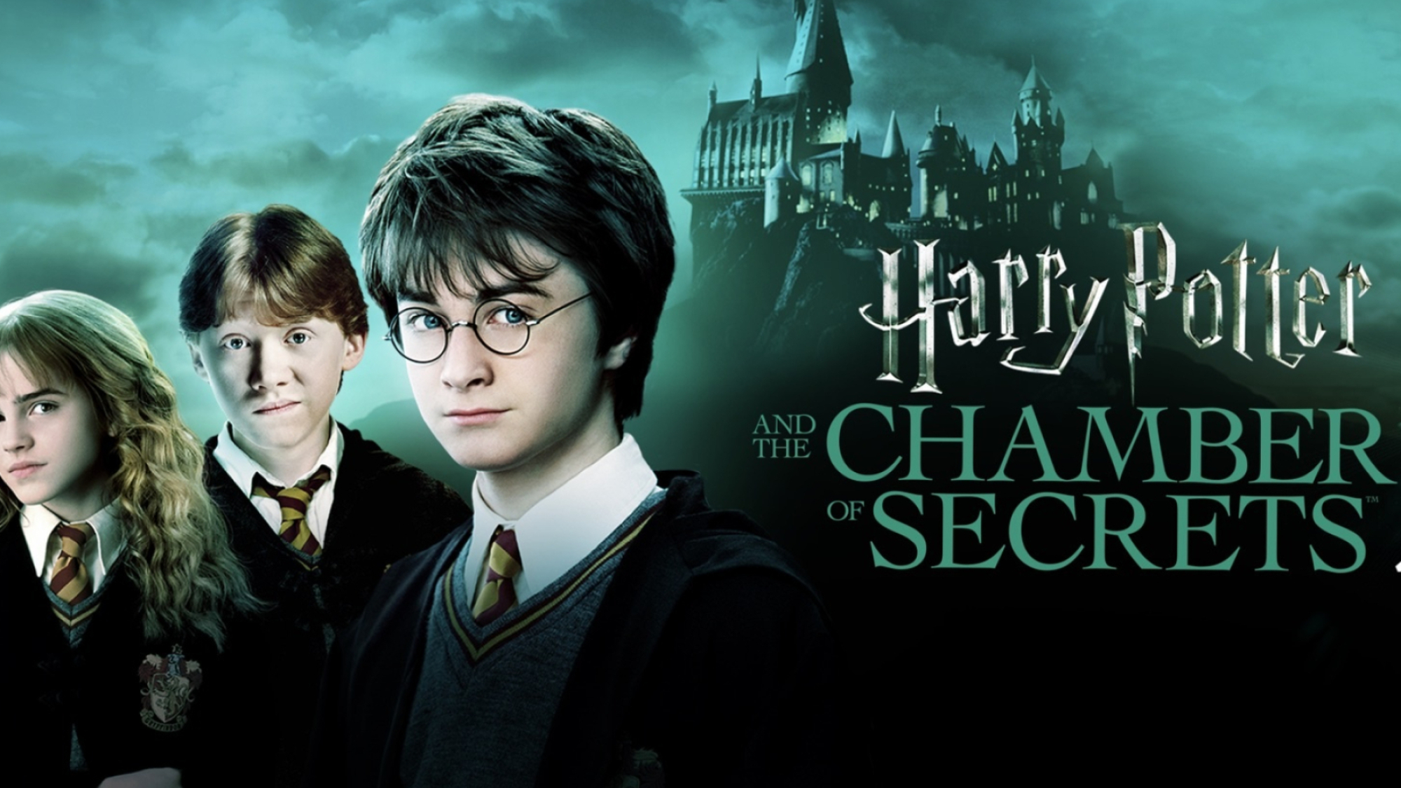 Chamber of Secrets, Wizarding world, Cinematic masterpiece, Magical atmosphere, 2000x1130 HD Desktop