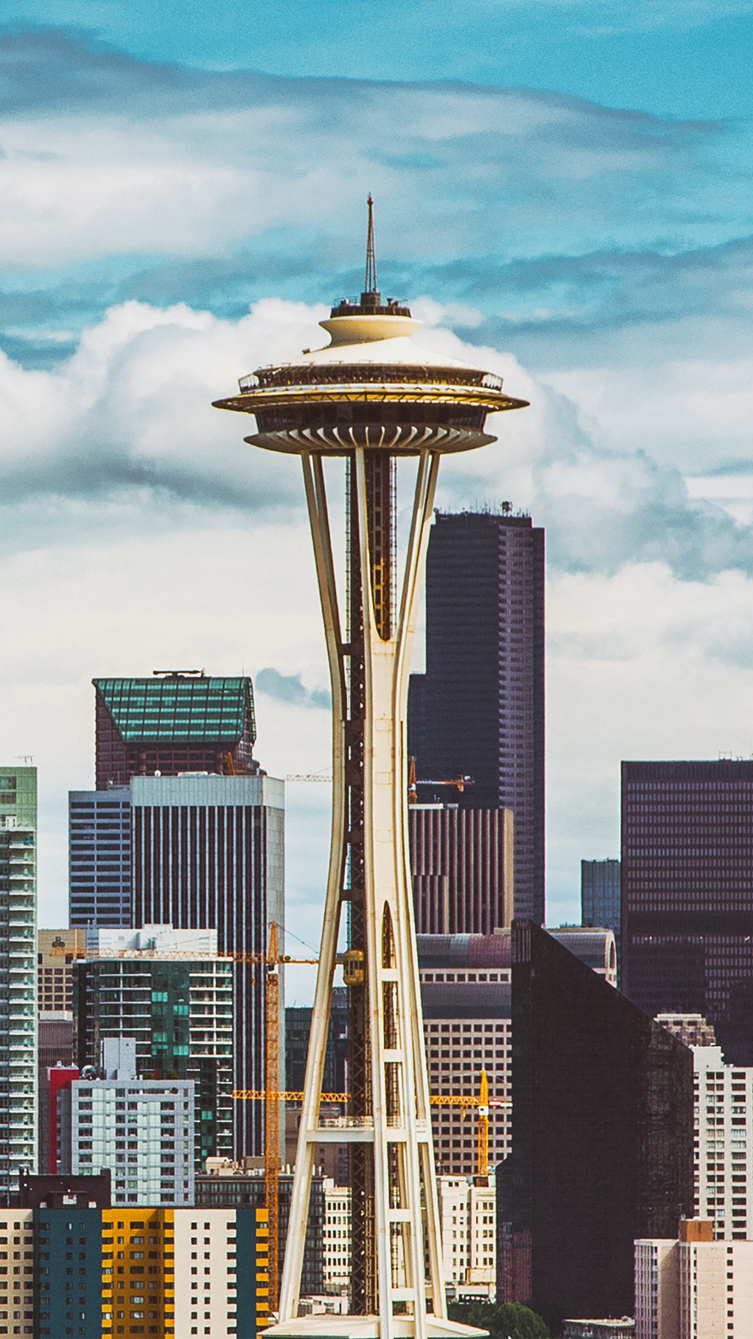 Space Needle, Andrei Gorbatiuc, 1080x1920 Full HD Phone