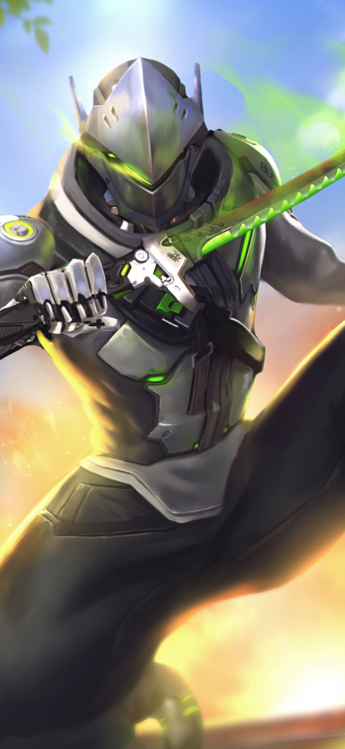 Genji iPhone wallpapers, Top free, Gaming, Genji, 1130x2440 HD Phone