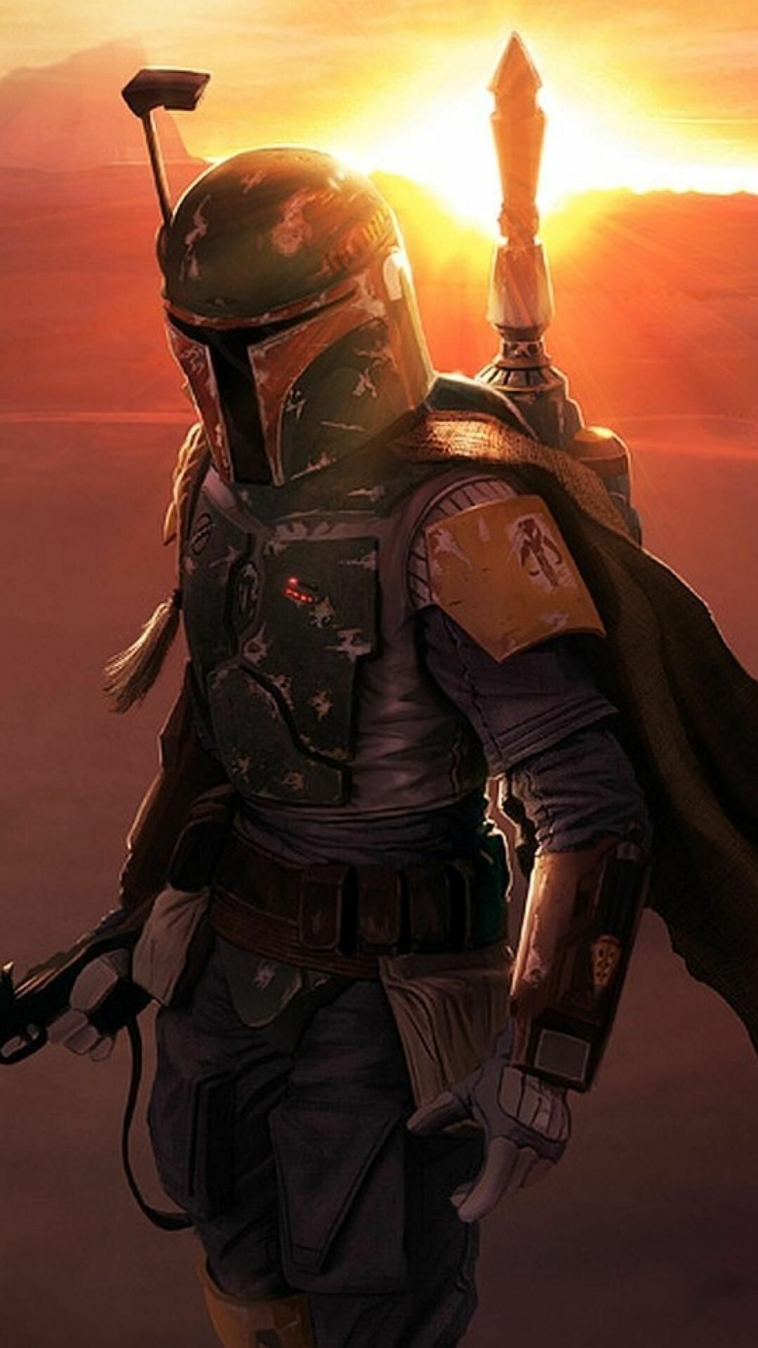 The Book of Boba Fett TV Show, Mobile wallpaper, HD and 4K options, Star Wars imagery, 1080x1920 Full HD Phone