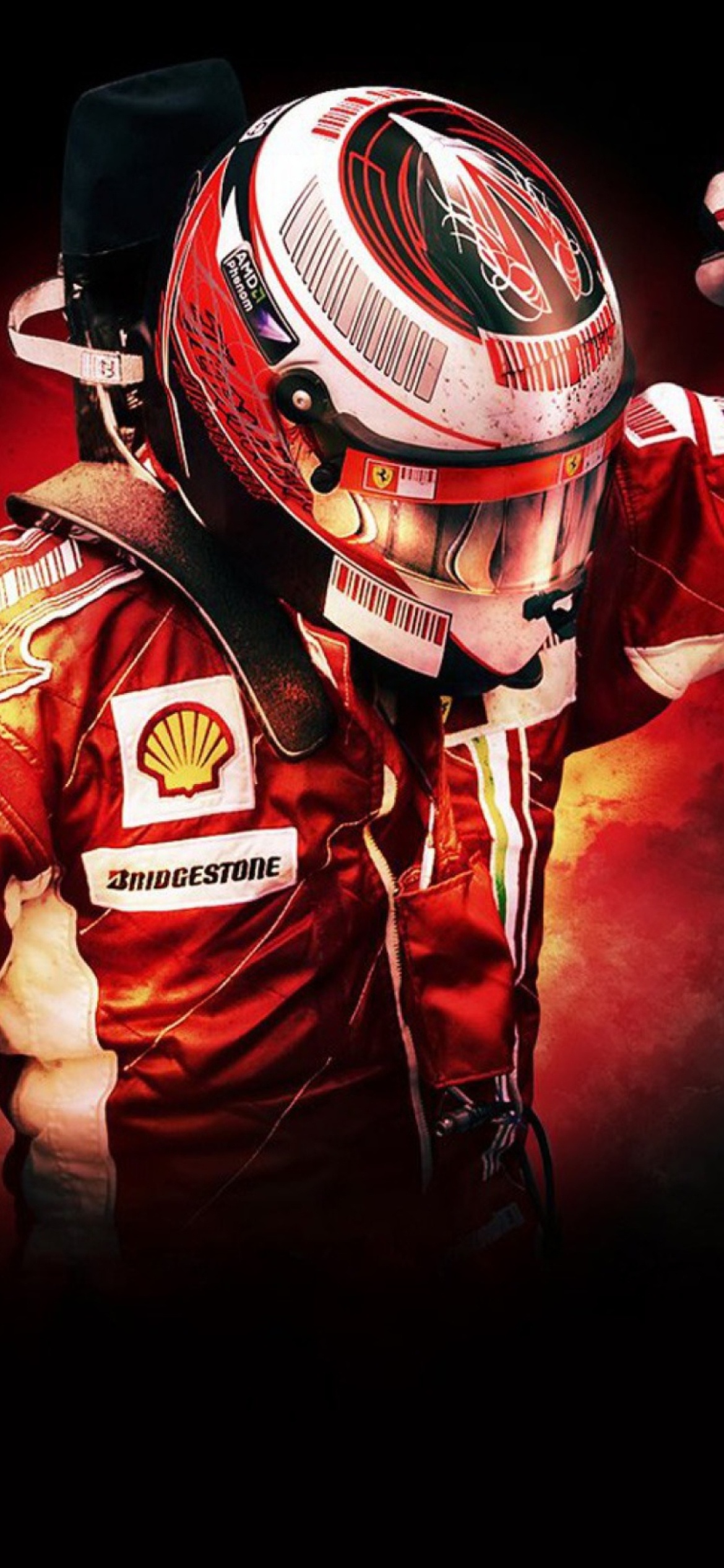 Kimi Raikkonen wallpaper, iPhone 11 compatible, Stylish design, Personalize your device, 1170x2540 HD Phone