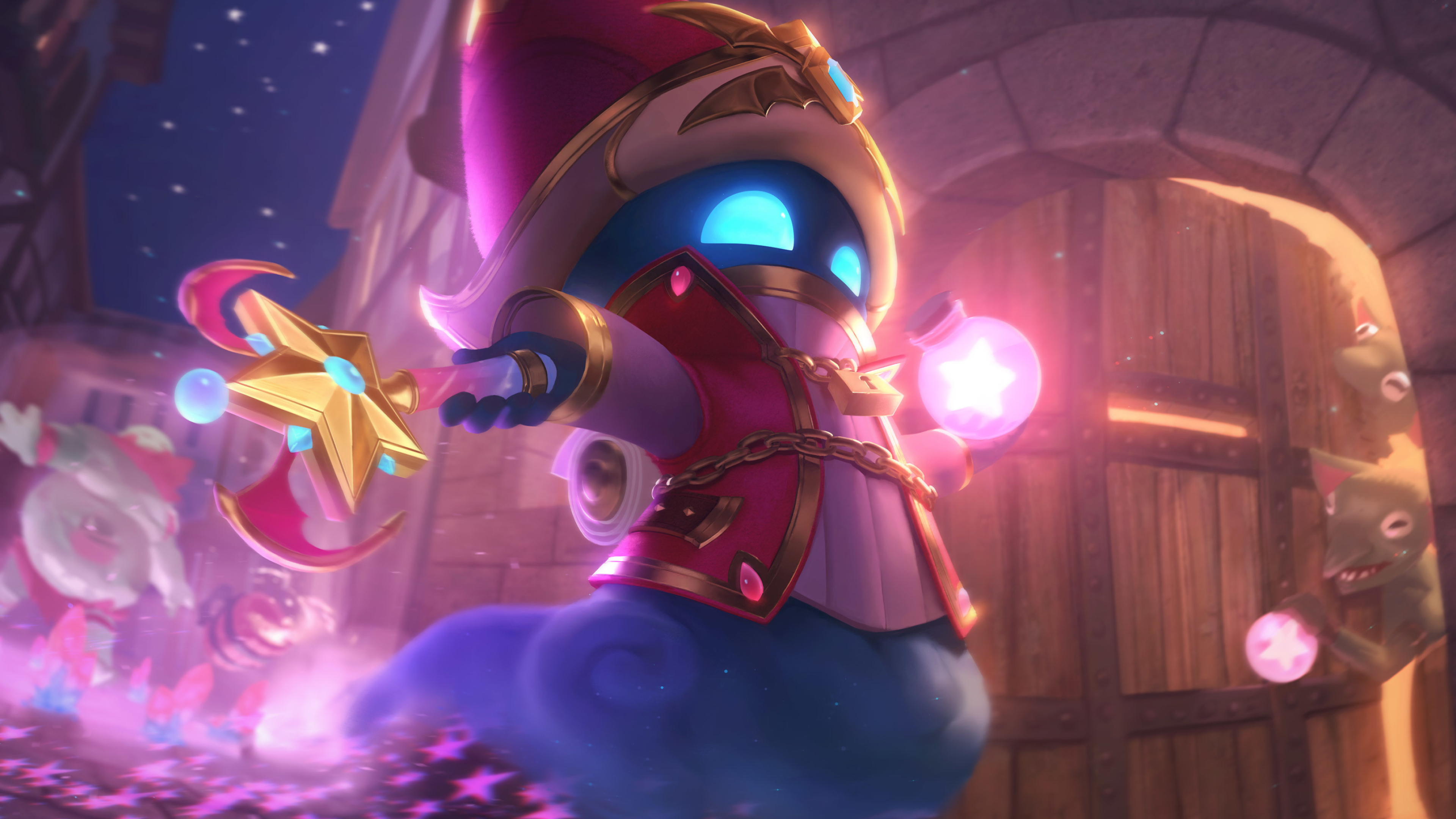 Mighty mage Cupid, 3840x2160 4K Desktop