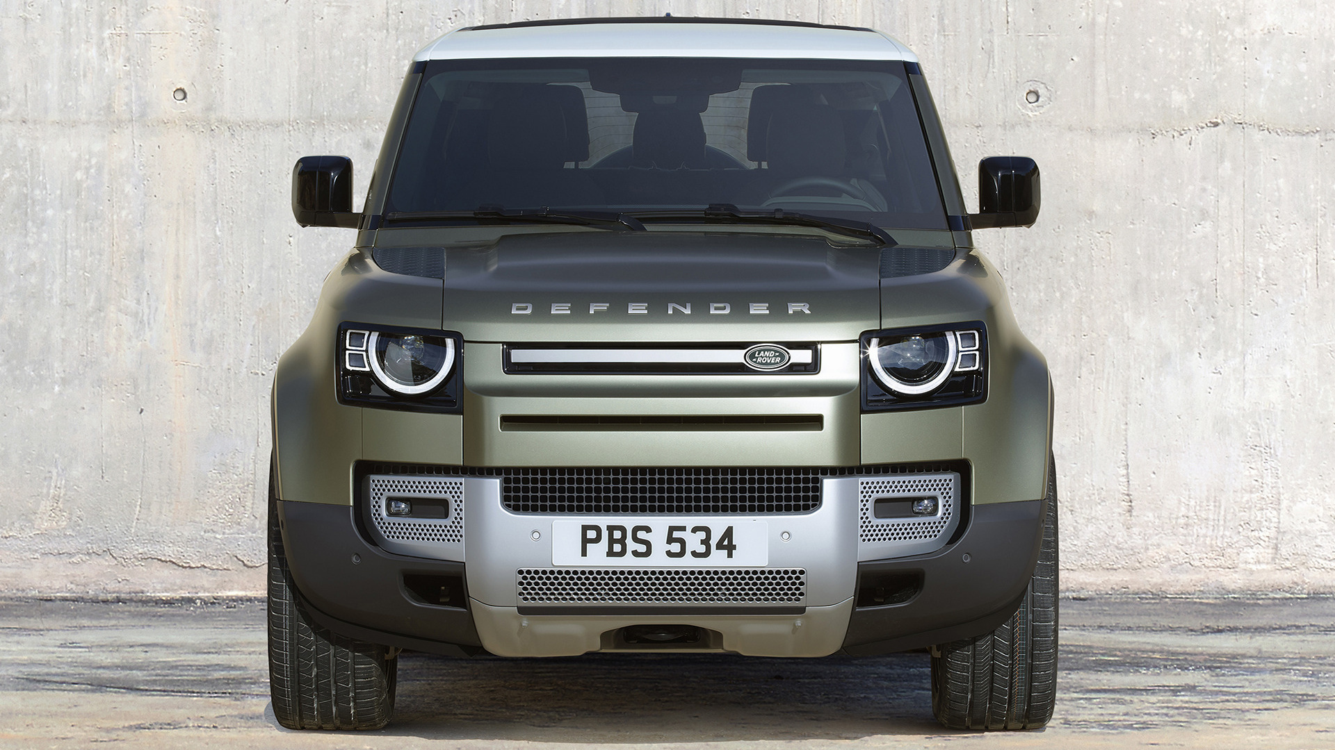 L663 Front View, Land Rover Defender Wallpaper, 1920x1080 Full HD Desktop