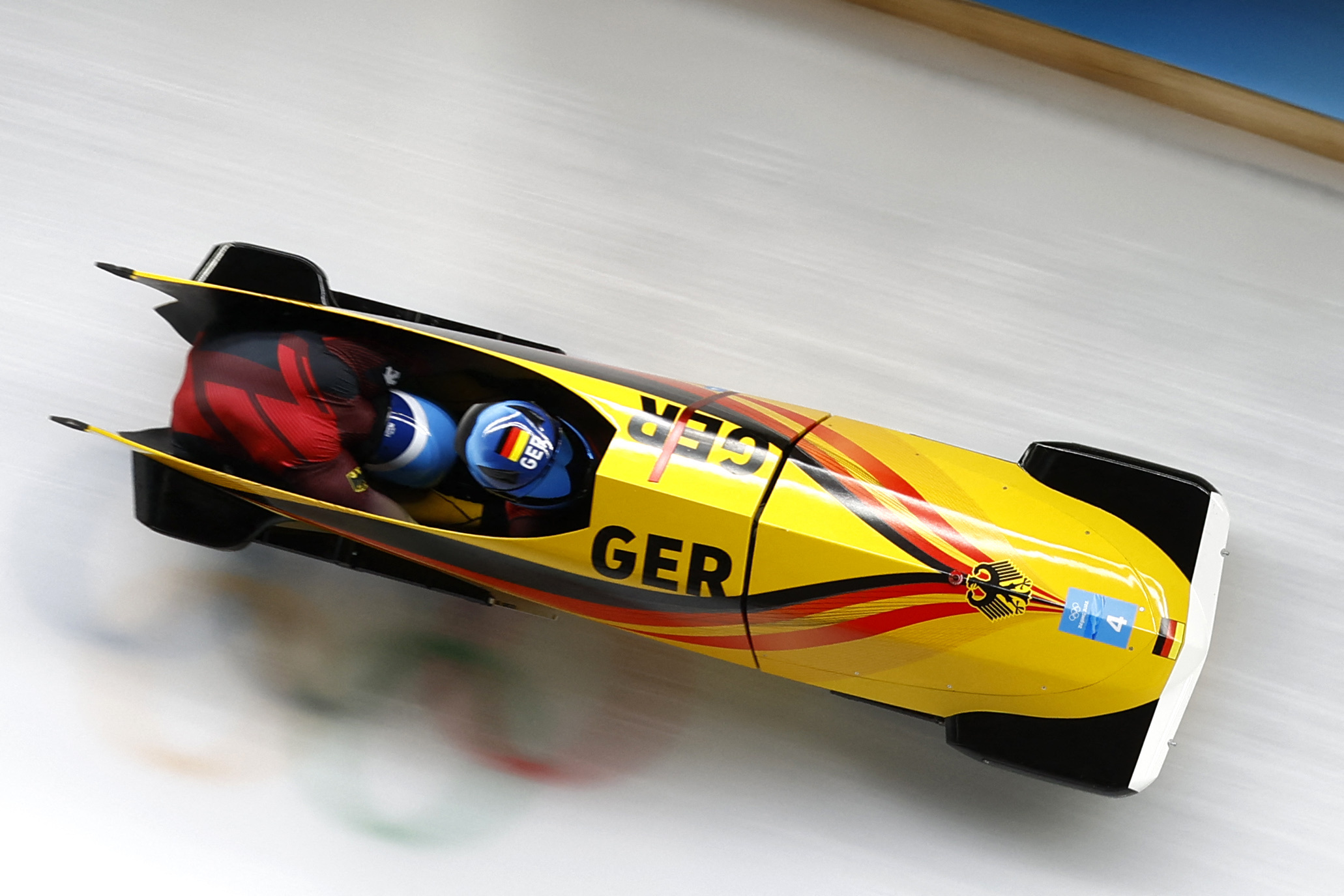 German bobsleigh team, Podium sweep, Friedrich dominance, Reuters report, 2070x1380 HD Desktop