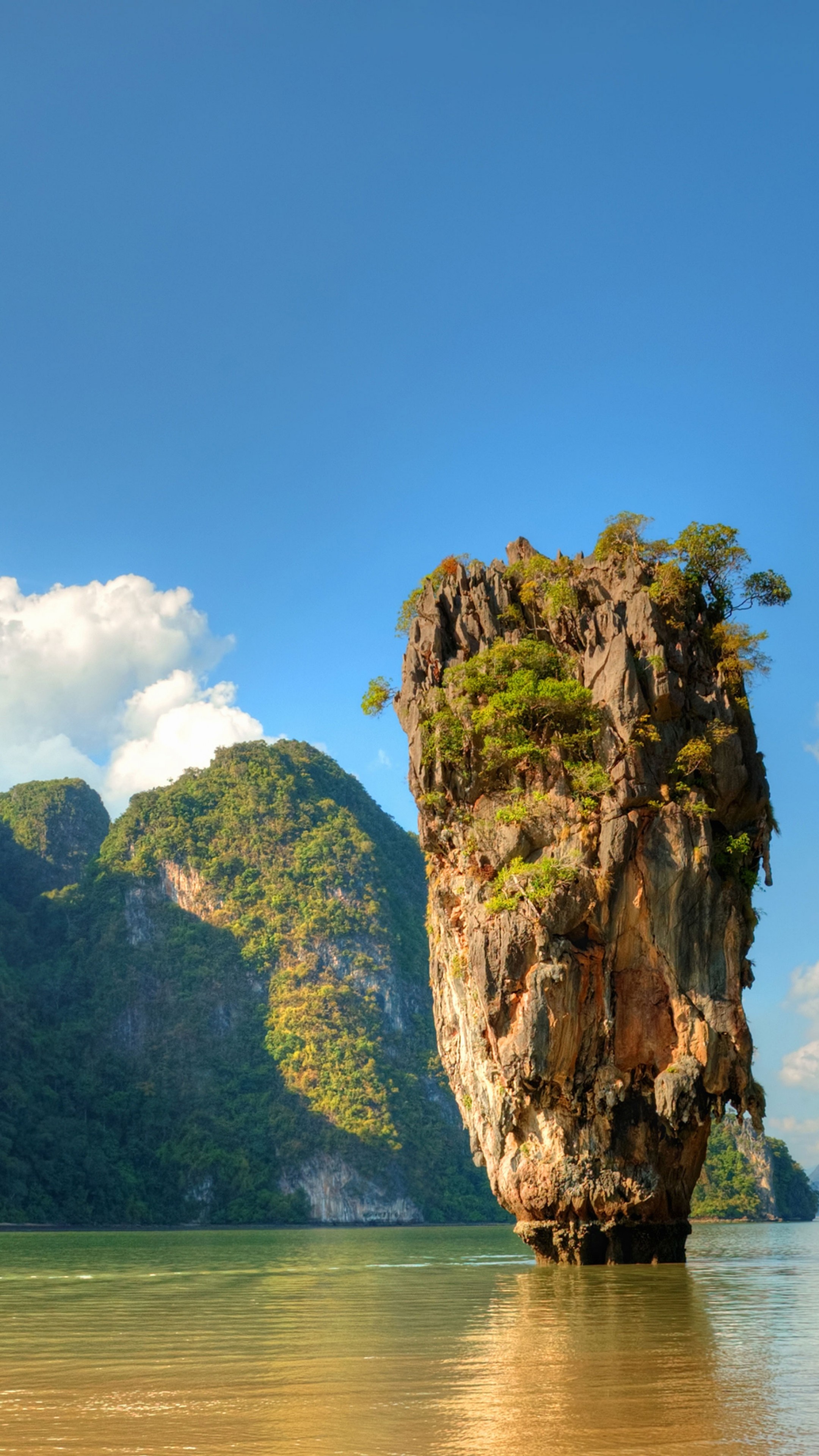 Khao Phing Kan, Travels, Thailand, Ko Tapu, 2160x3840 4K Phone