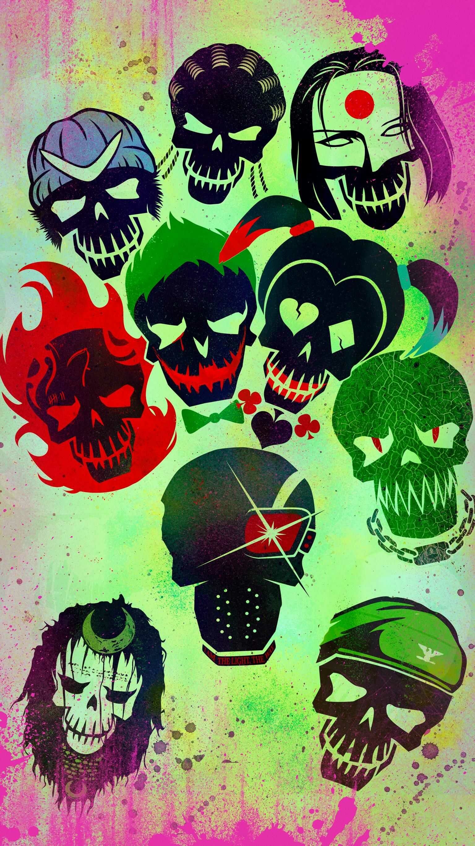 Suicide Squad, Awesome wallpapers, Free HD, Best, 1540x2740 HD Phone