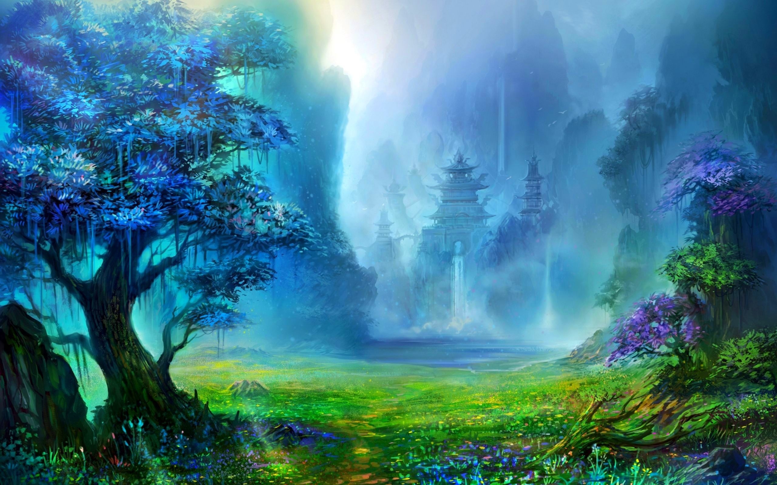 Asian, Nature Artwork Wallpaper, 2560x1600 HD Desktop